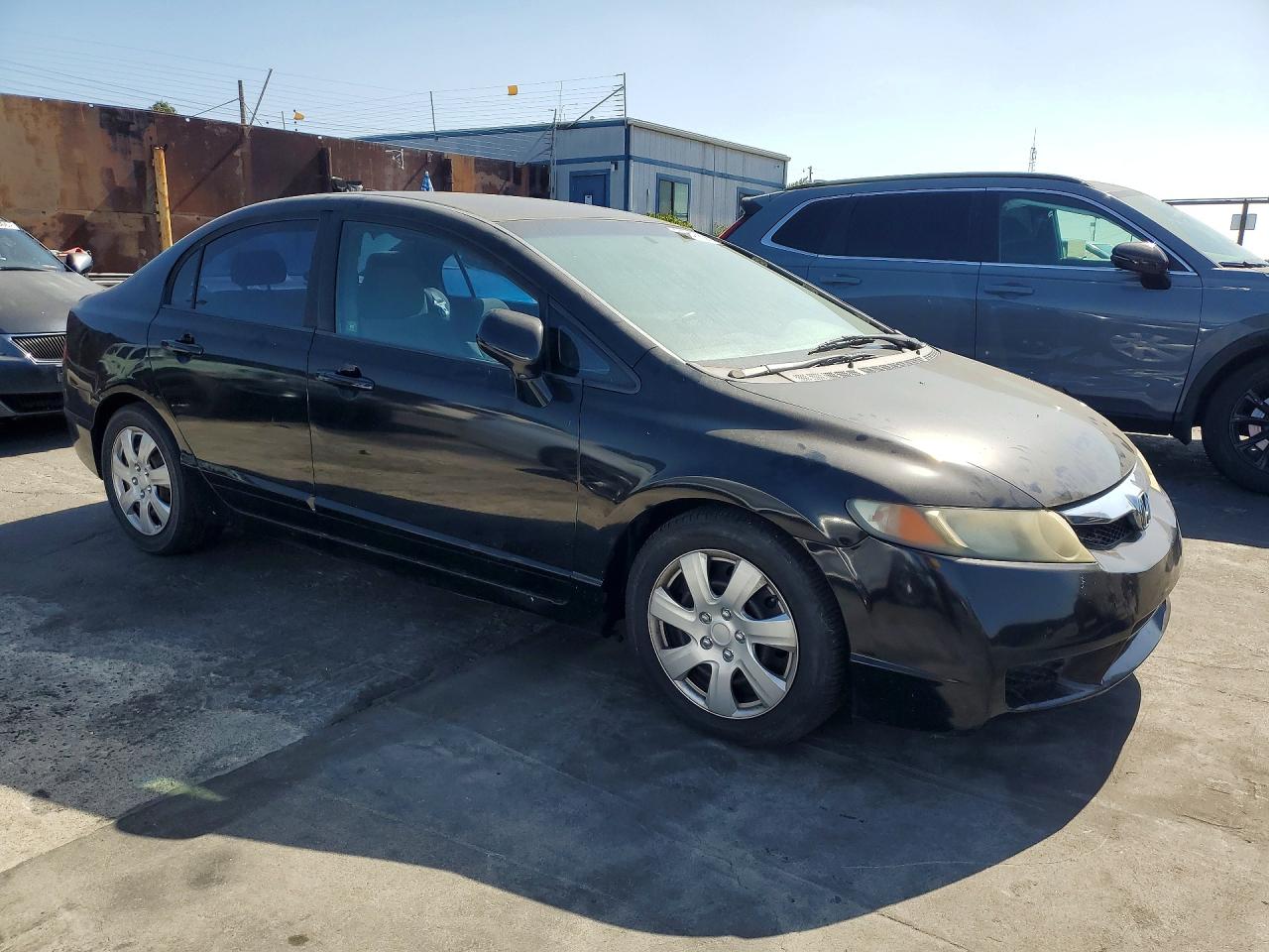 2010 Honda Civic Lx Black vin: 19XFA1F51AE076450