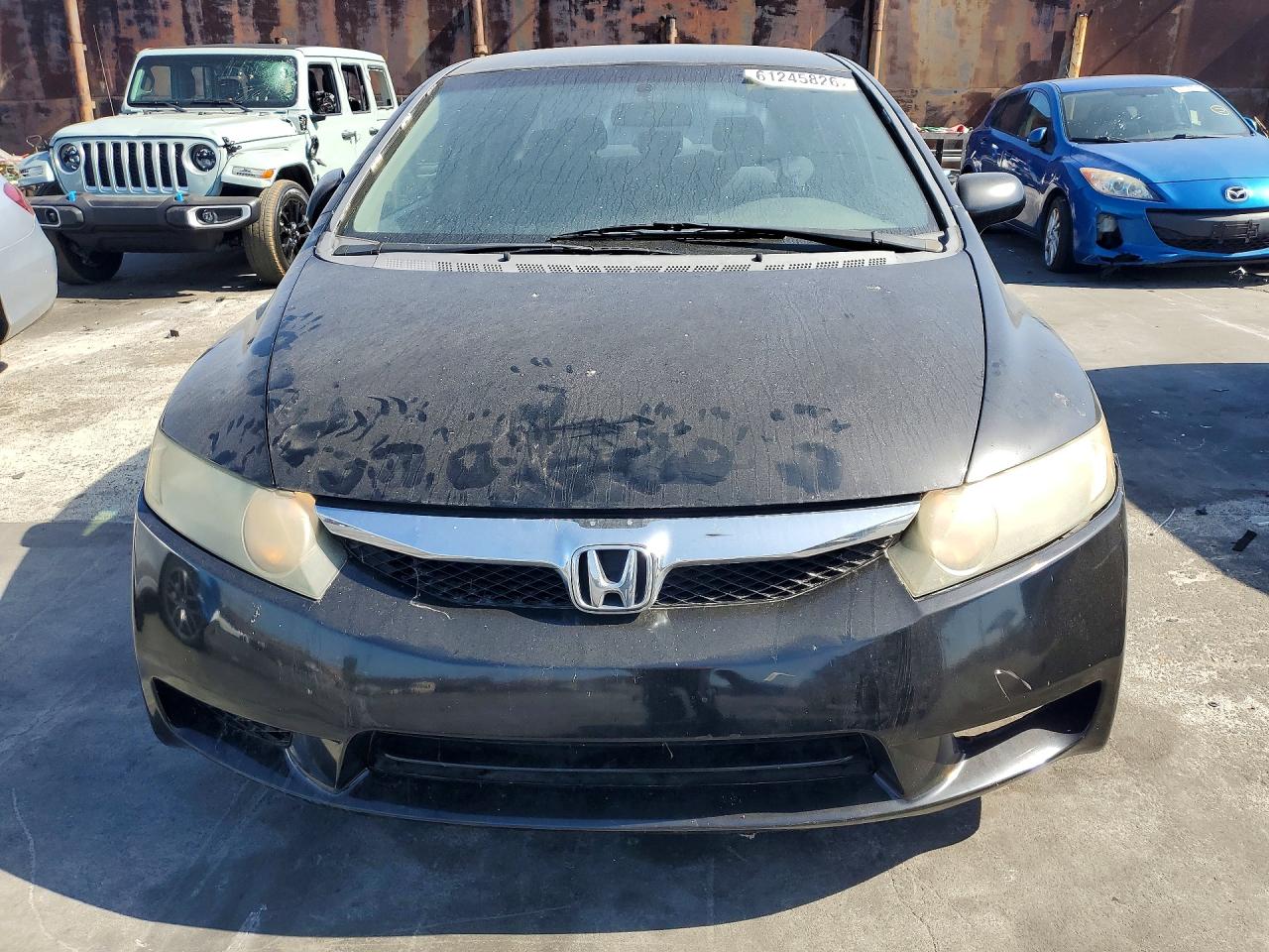2010 Honda Civic Lx Black vin: 19XFA1F51AE076450