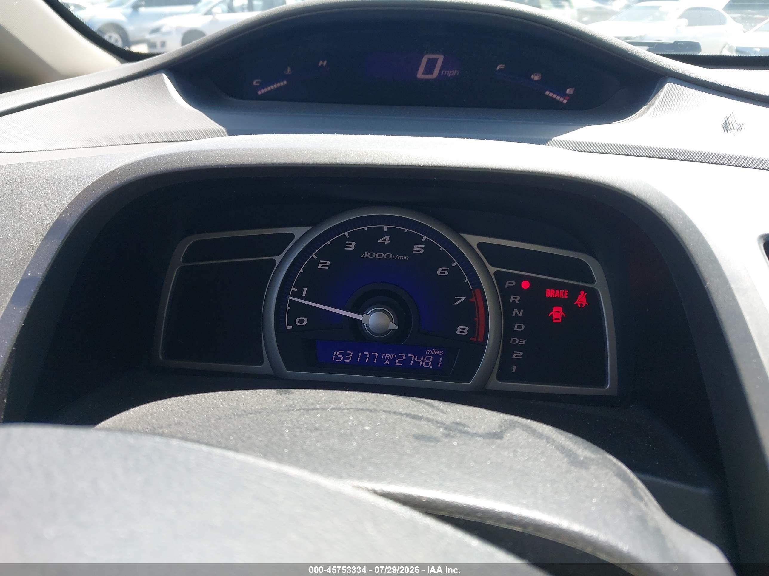 2010 Honda Civic Lx White vin: 19XFA1F51AE076917