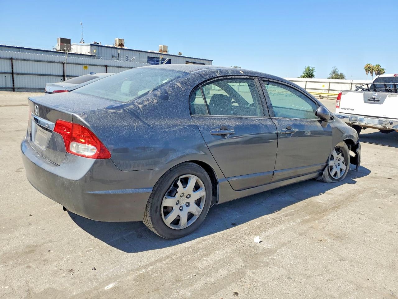 2010 Honda Civic Lx Charcoal vin: 19XFA1F51AE077243