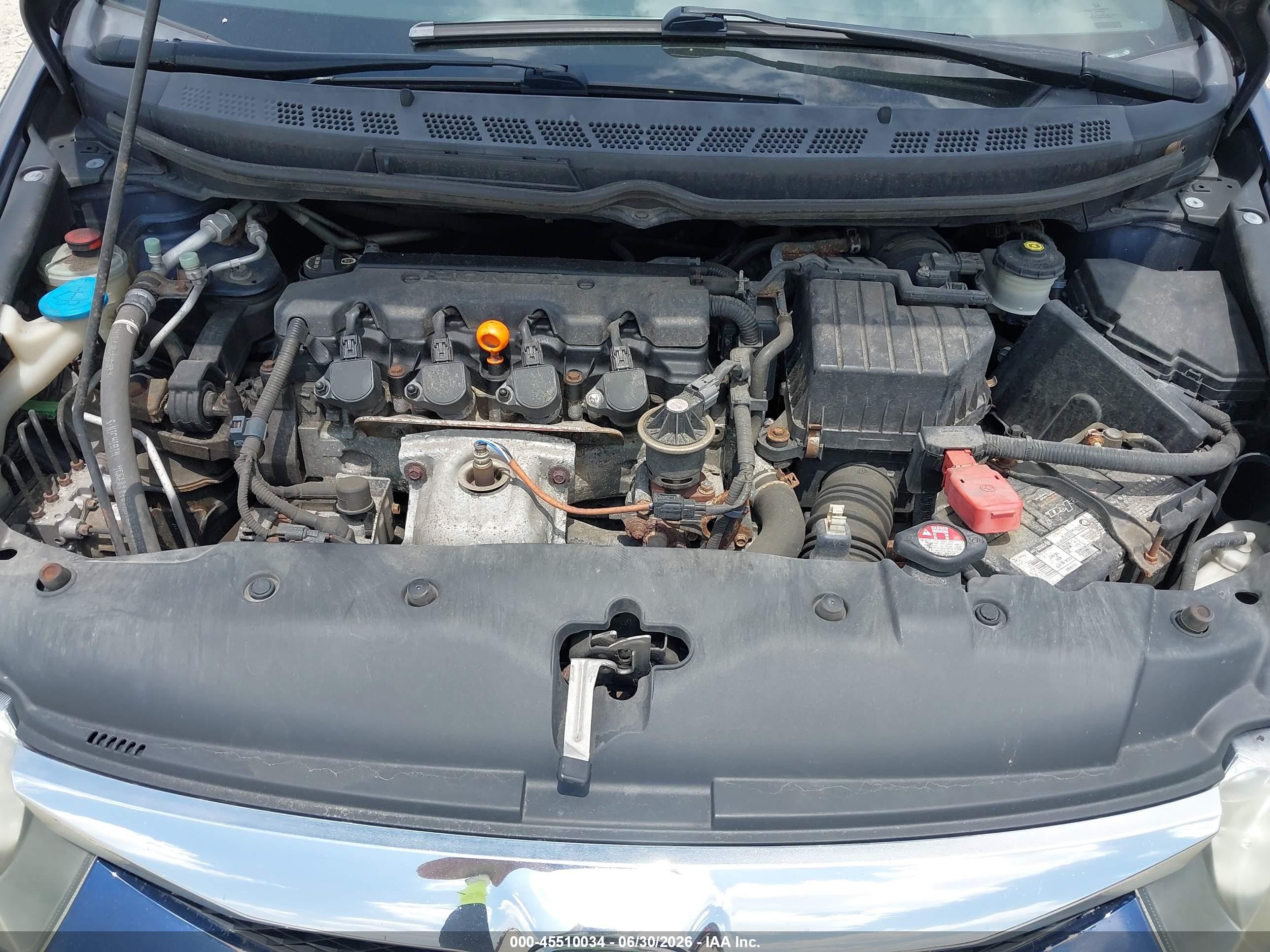 2011 Honda Civic Lx Blue vin: 19XFA1F51BE005573