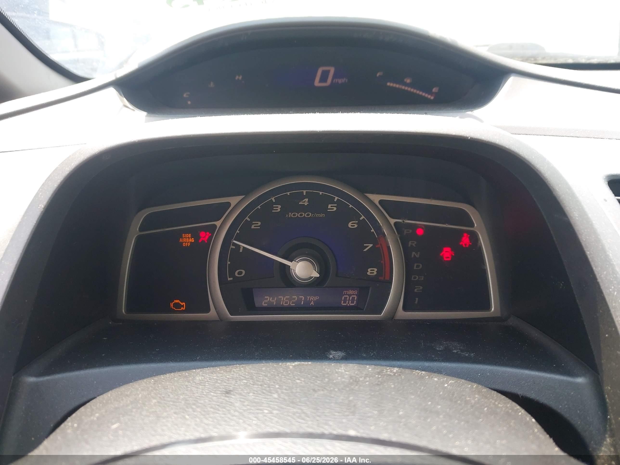 2011 Honda Civic Lx Dark Blue vin: 19XFA1F51BE010546