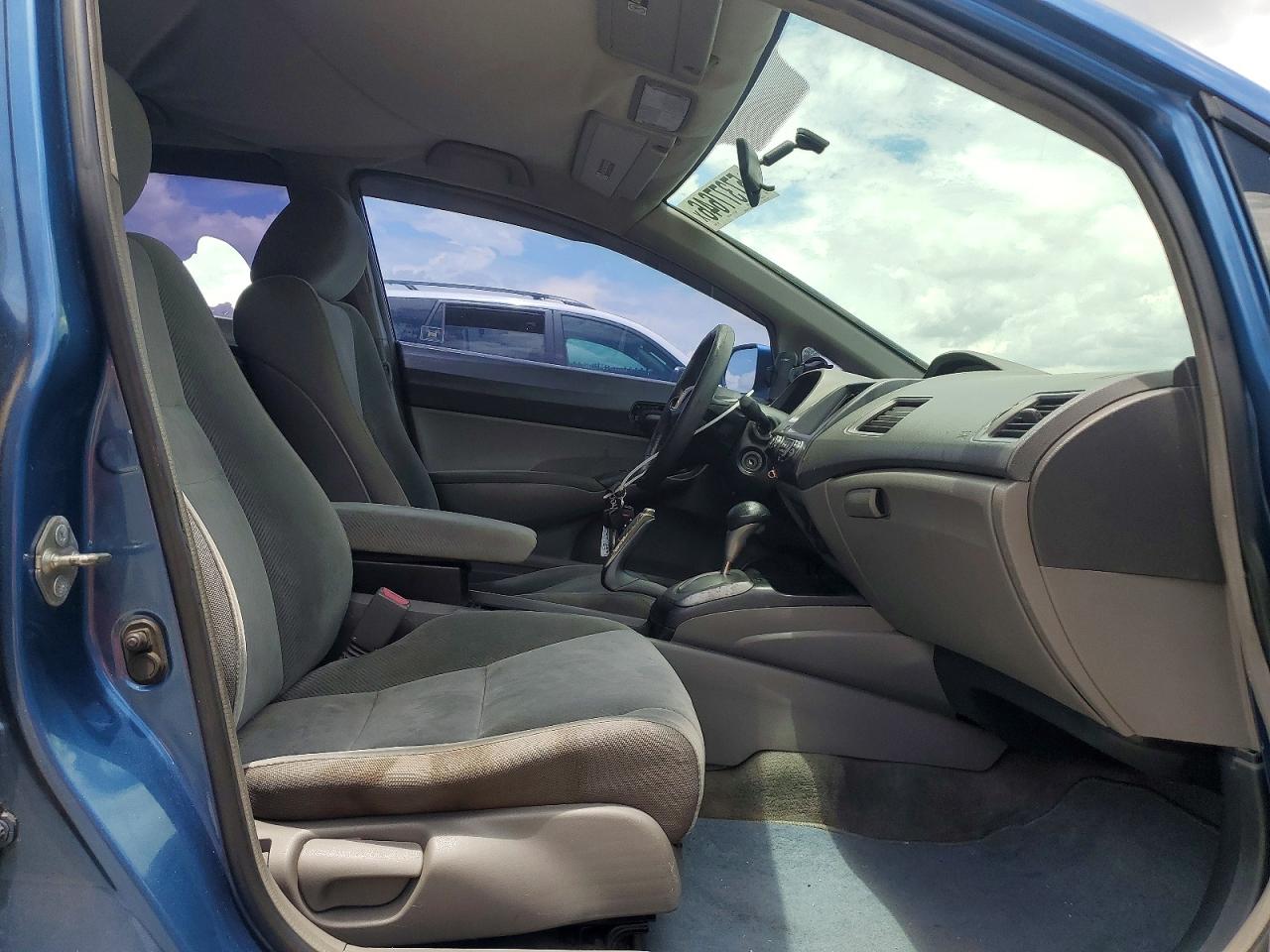 2011 Honda Civic Lx Blue vin: 19XFA1F51BE025502