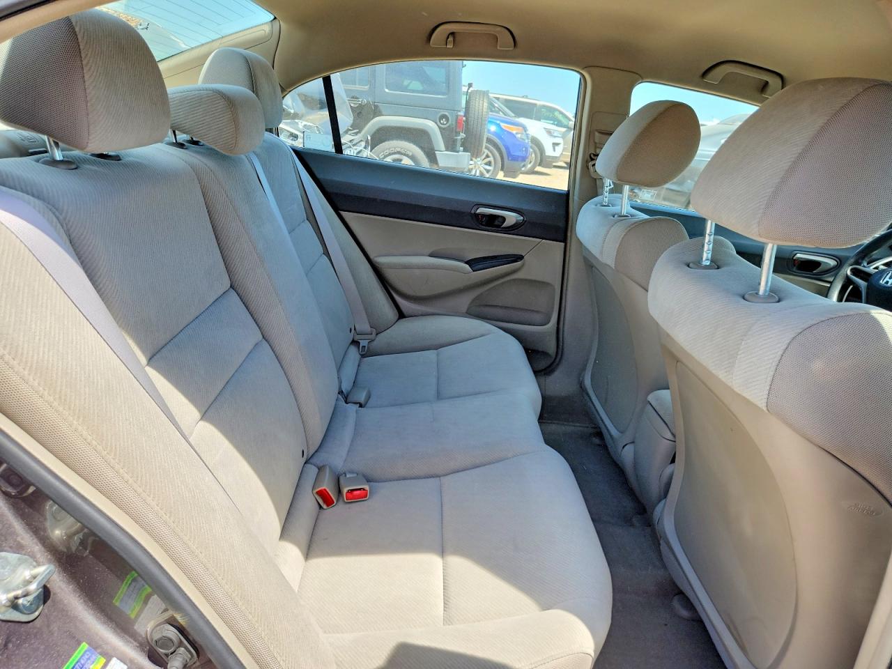 2011 Honda Civic Lx Gray vin: 19XFA1F51BE026696