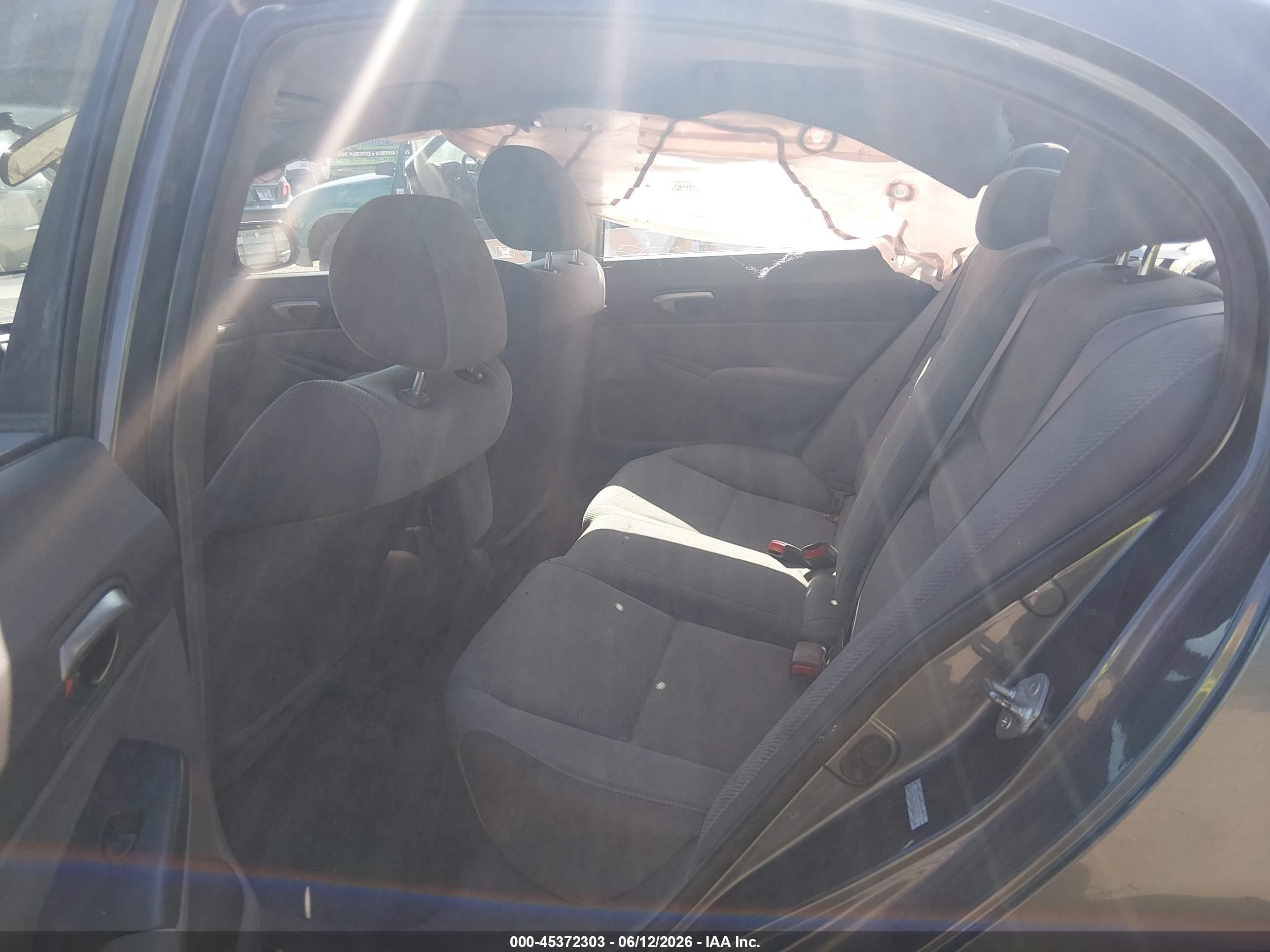 2011 Honda Civic Lx Gray vin: 19XFA1F51BE030263