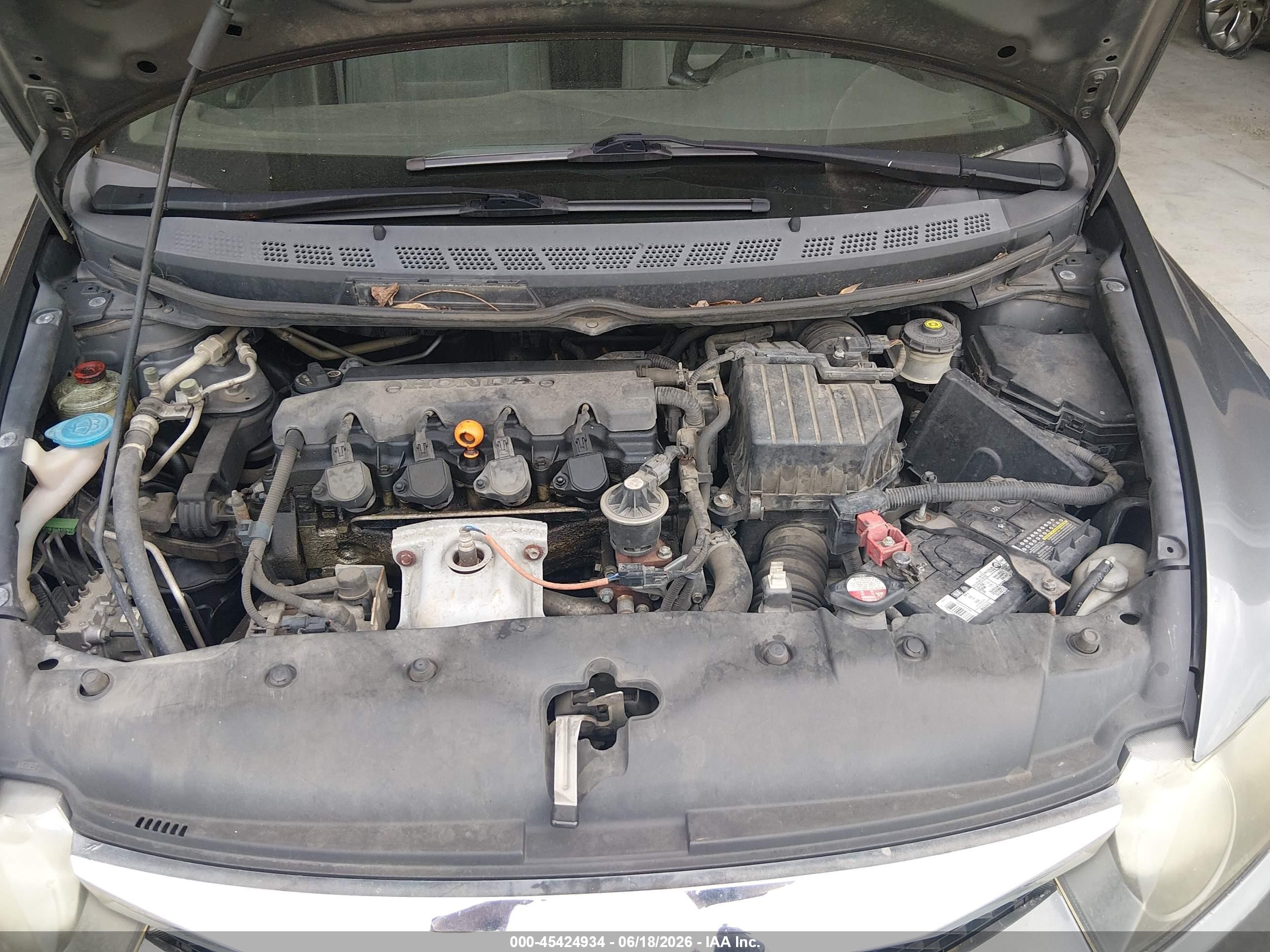 2011 Honda Civic Lx Gray vin: 19XFA1F51BE035477