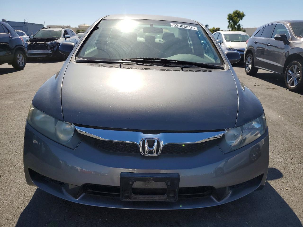 2011 Honda Civic Lx Gray vin: 19XFA1F51BE041697