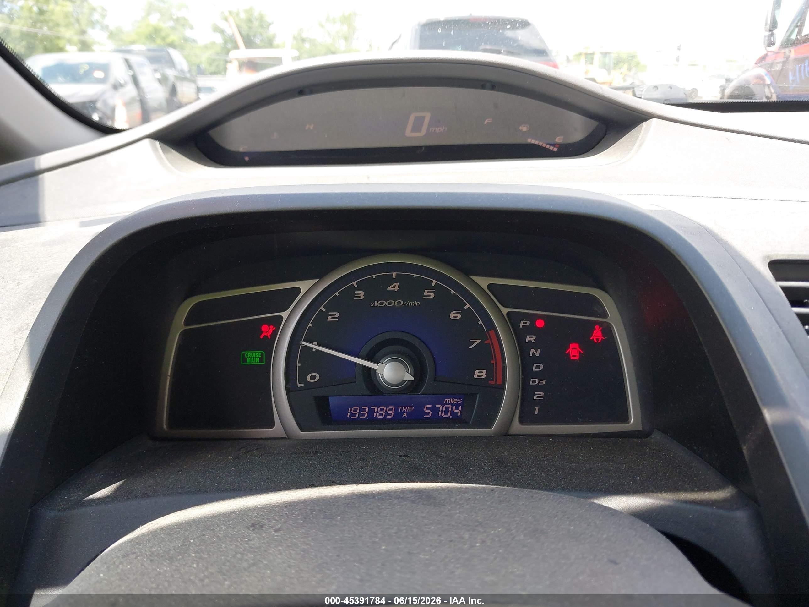 2011 Honda Civic Lx Blue vin: 19XFA1F51BE047791