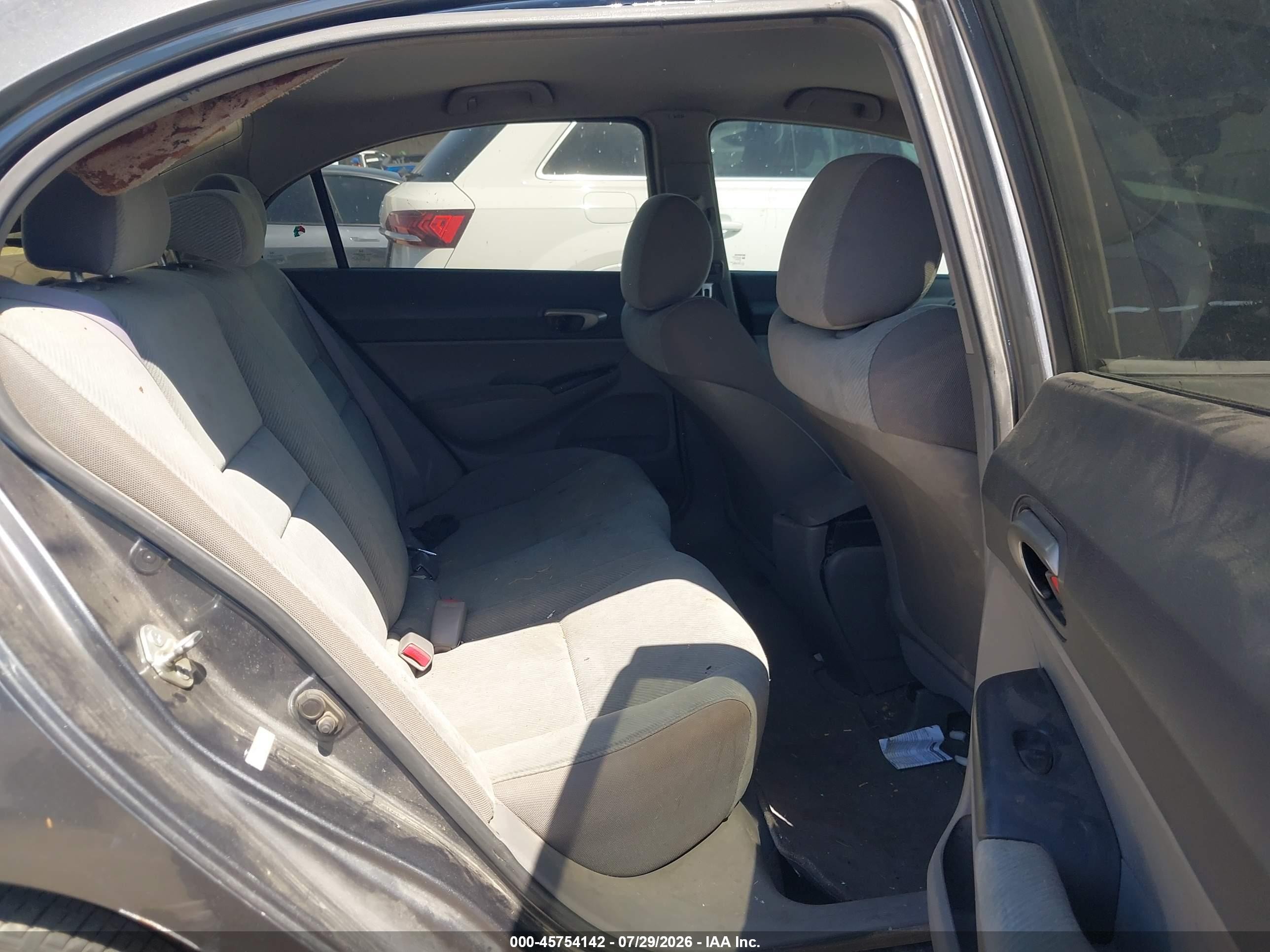 2010 Honda Civic Lx Gray vin: 19XFA1F52AE028391