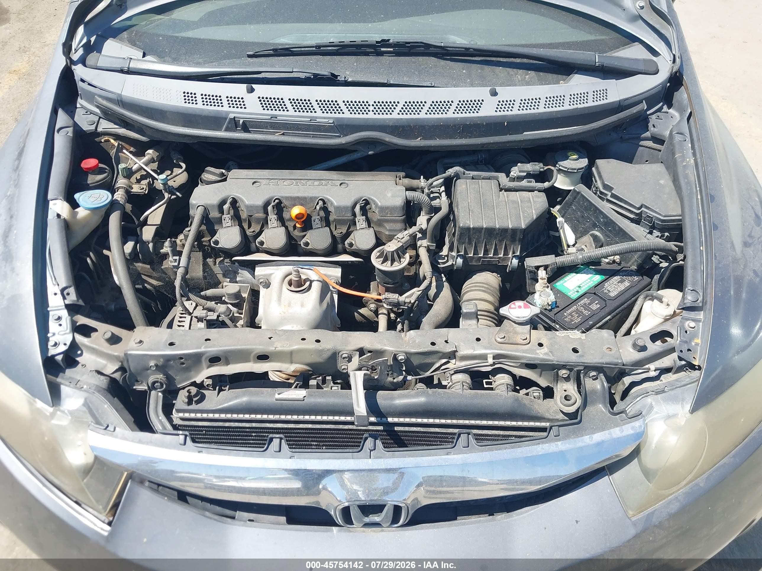 2010 Honda Civic Lx Gray vin: 19XFA1F52AE028391