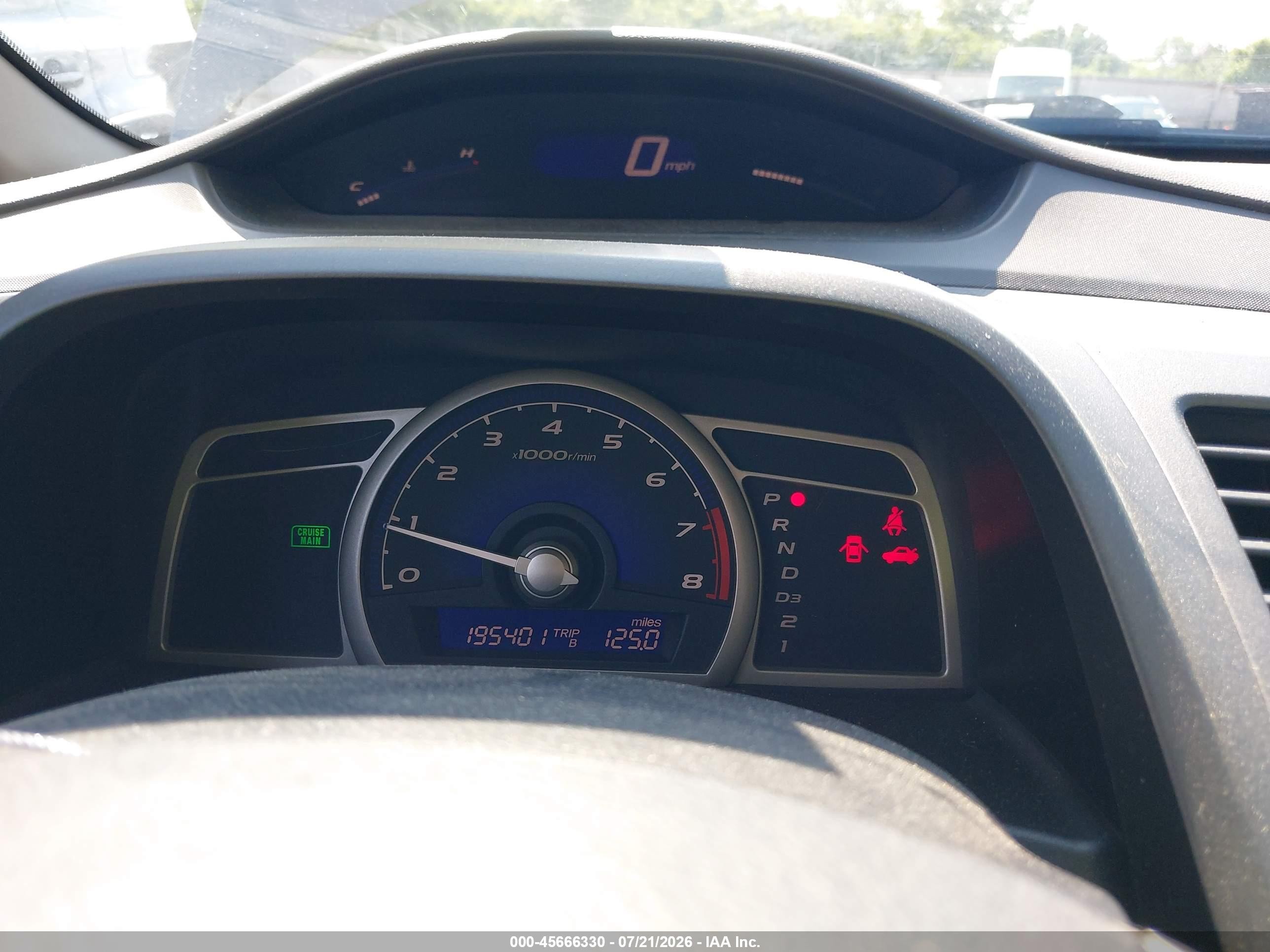 2010 Honda Civic Lx Champagne vin: 19XFA1F52AE036684