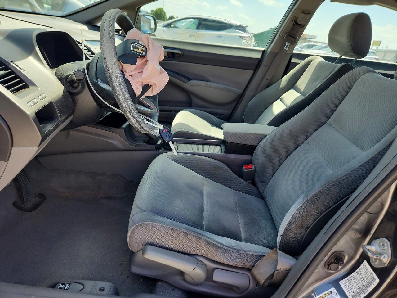 2010 Honda Civic Lx Gray vin: 19XFA1F52AE046504