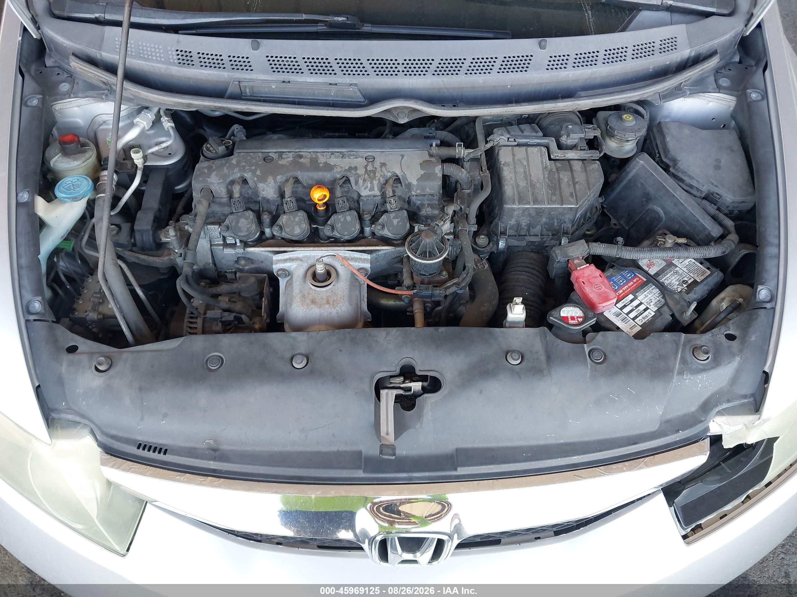 2010 Honda Civic Lx Серебряный vin: 19XFA1F52AE052805