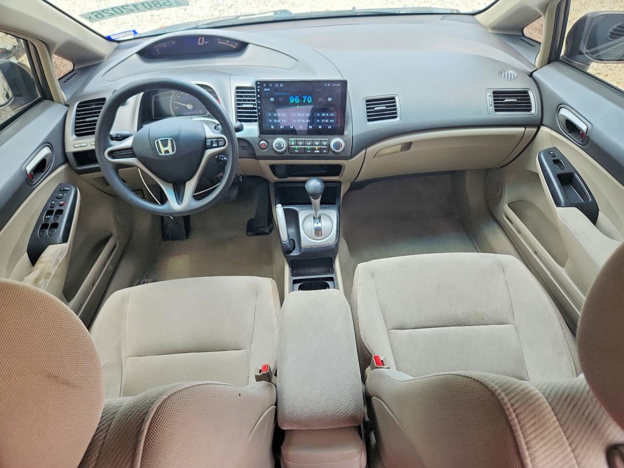 2010 Honda Civic Lx Gray vin: 19XFA1F52AE055235
