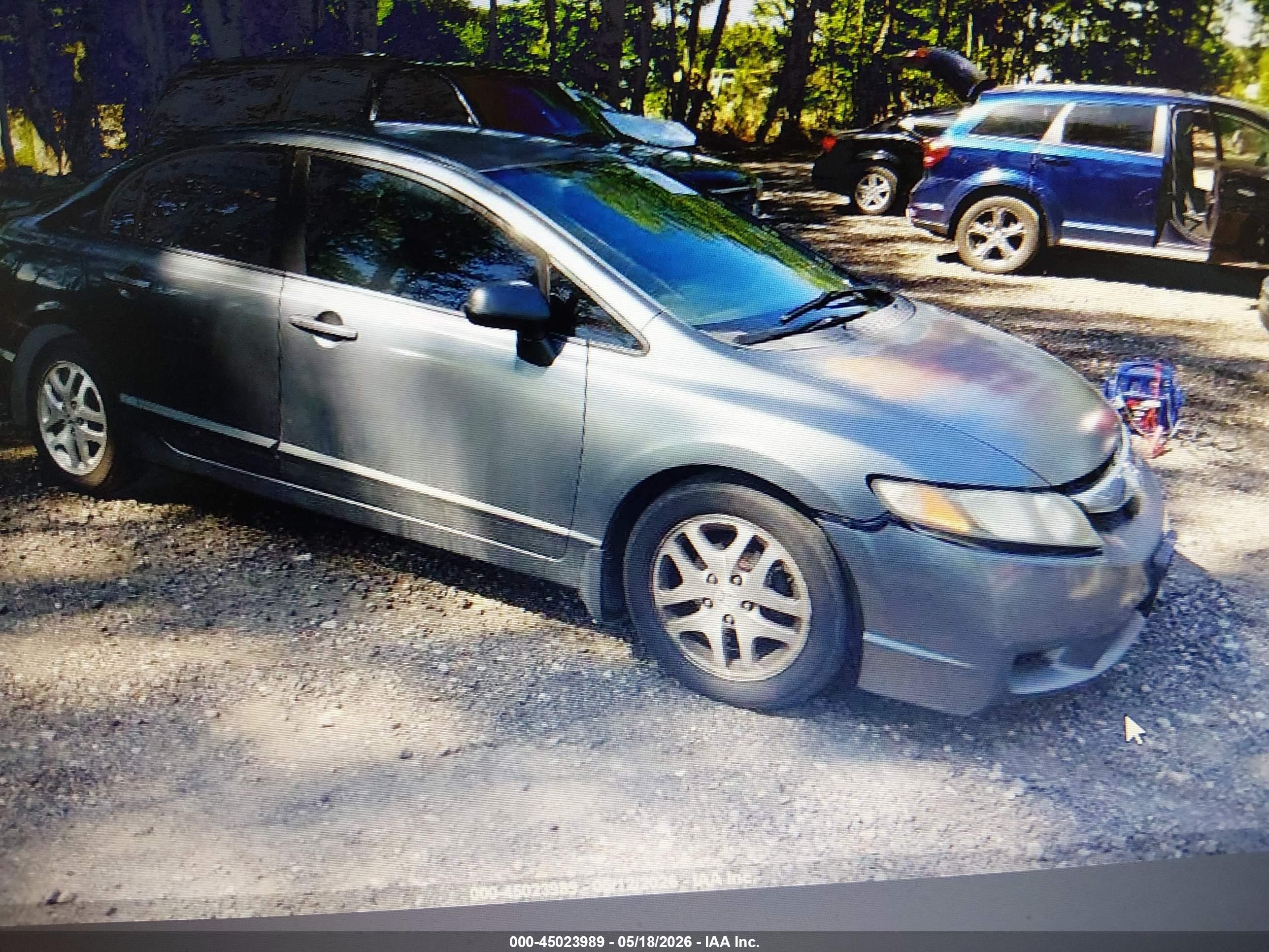 2010 Honda Civic Lx Серый vin: 19XFA1F52AE057633
