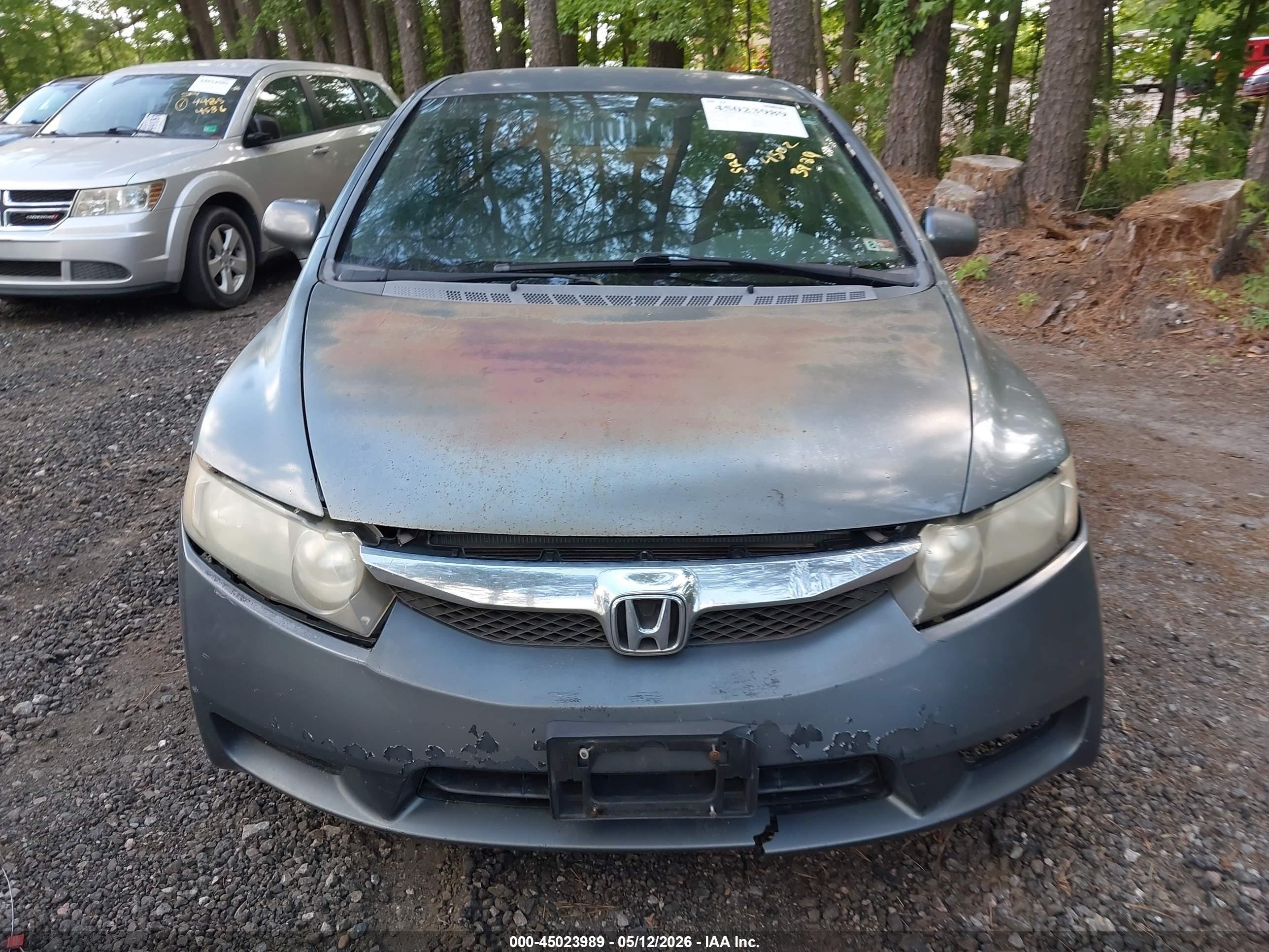2010 Honda Civic Lx Серый vin: 19XFA1F52AE057633