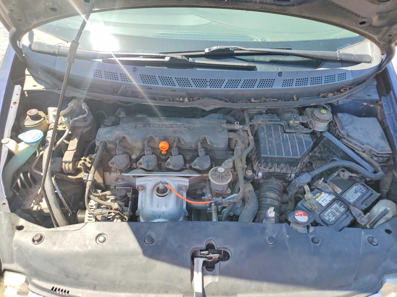 2010 Honda Civic Lx Blue vin: 19XFA1F52AE075078