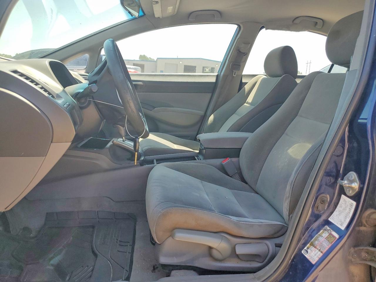 2010 Honda Civic Lx Blue vin: 19XFA1F52AE075078