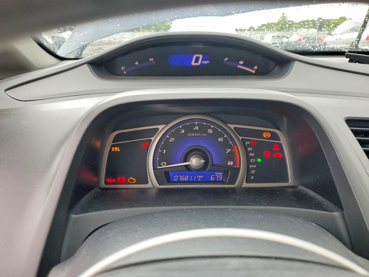 2010 Honda Civic Lx Blue vin: 19XFA1F52AE076067