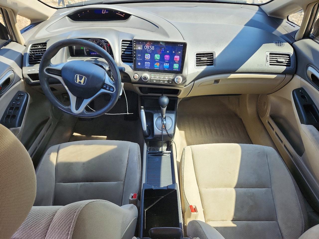 2010 Honda Civic Lx Gray vin: 19XFA1F52AE085982