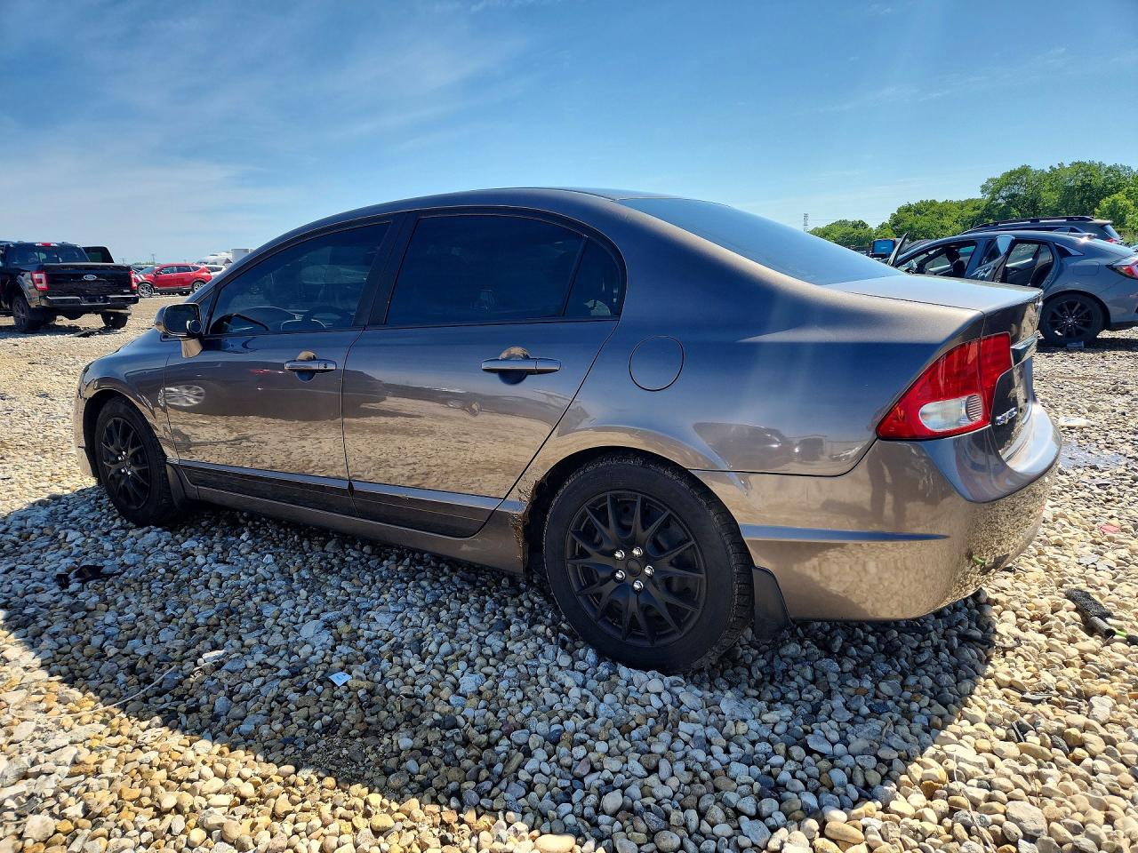 2010 Honda Civic Lx Gray vin: 19XFA1F52AE085982