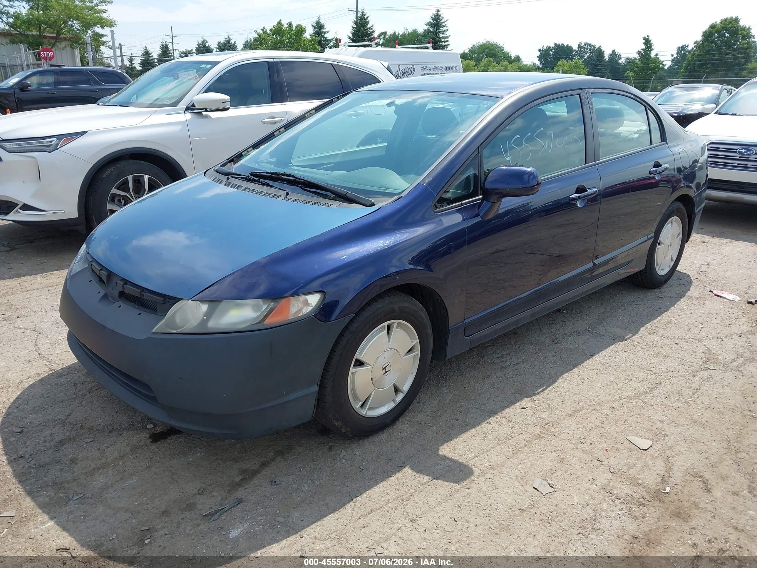 2011 Honda Civic Lx Blue vin: 19XFA1F52BE002116
