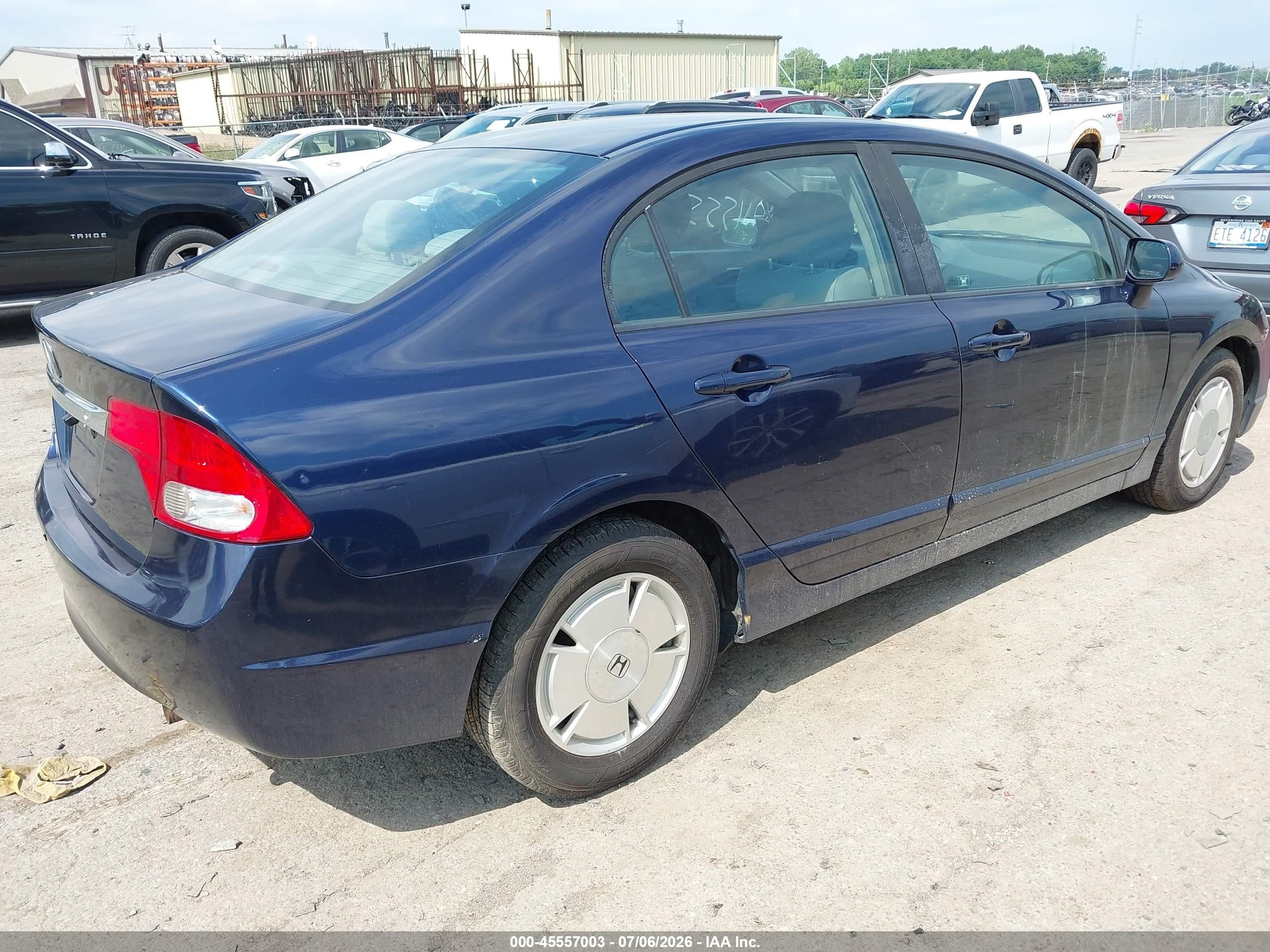 2011 Honda Civic Lx Blue vin: 19XFA1F52BE002116