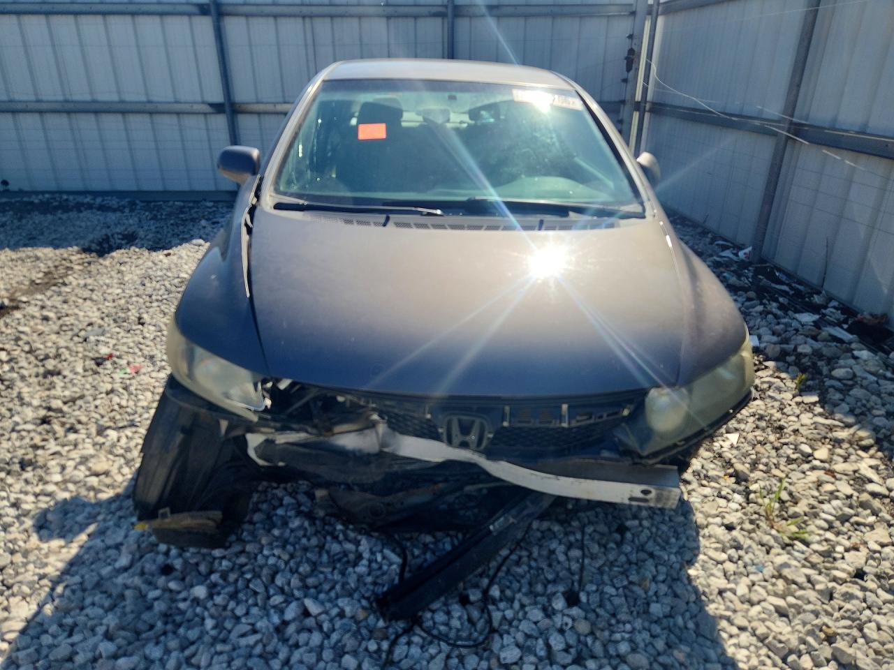 2011 Honda Civic Lx Gray vin: 19XFA1F52BE020194