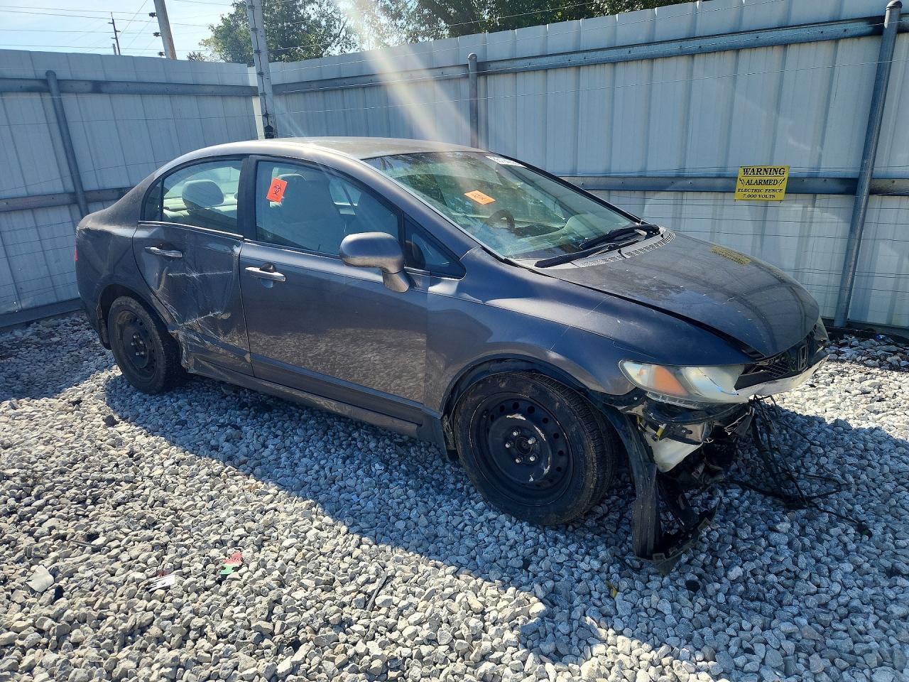 2011 Honda Civic Lx Gray vin: 19XFA1F52BE020194