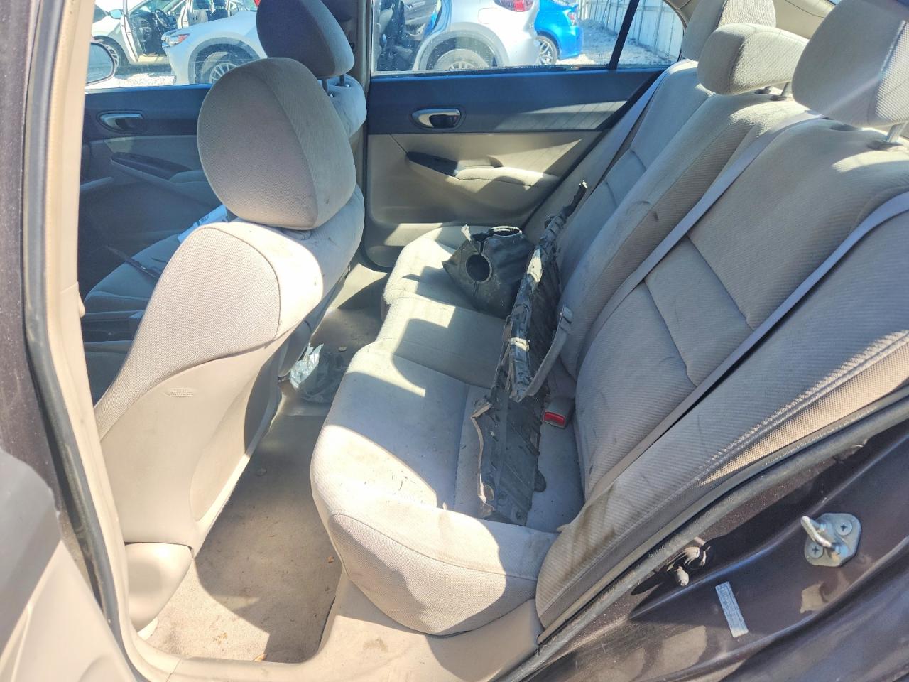 2011 Honda Civic Lx Gray vin: 19XFA1F52BE020194