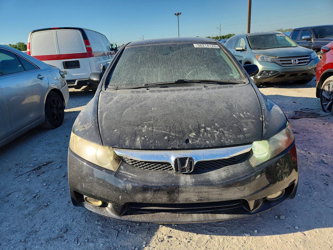 2011 Honda Civic Lx Black vin: 19XFA1F52BE025895