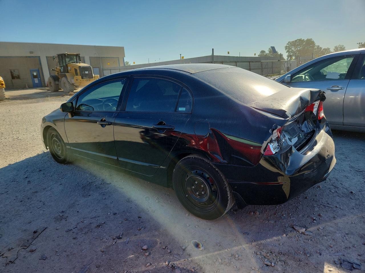2011 Honda Civic Lx Black vin: 19XFA1F52BE025895