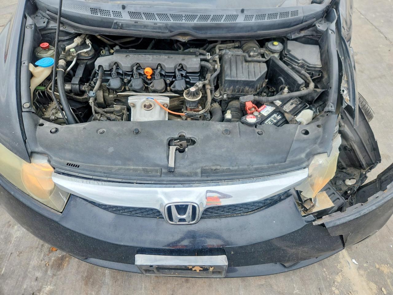 2011 Honda Civic Lx Black vin: 19XFA1F52BE032619