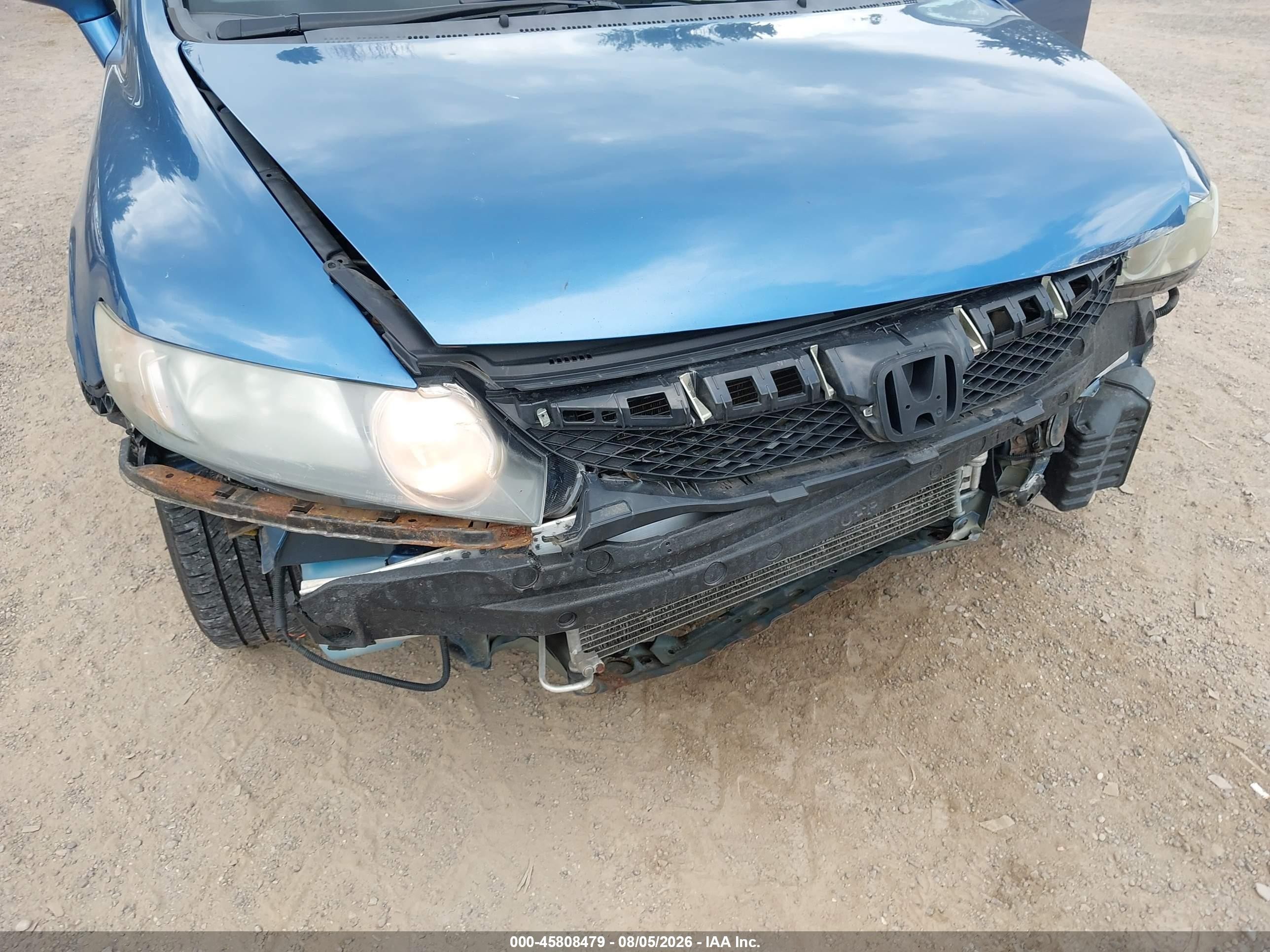 2011 Honda Civic Lx Синий vin: 19XFA1F52BE036217