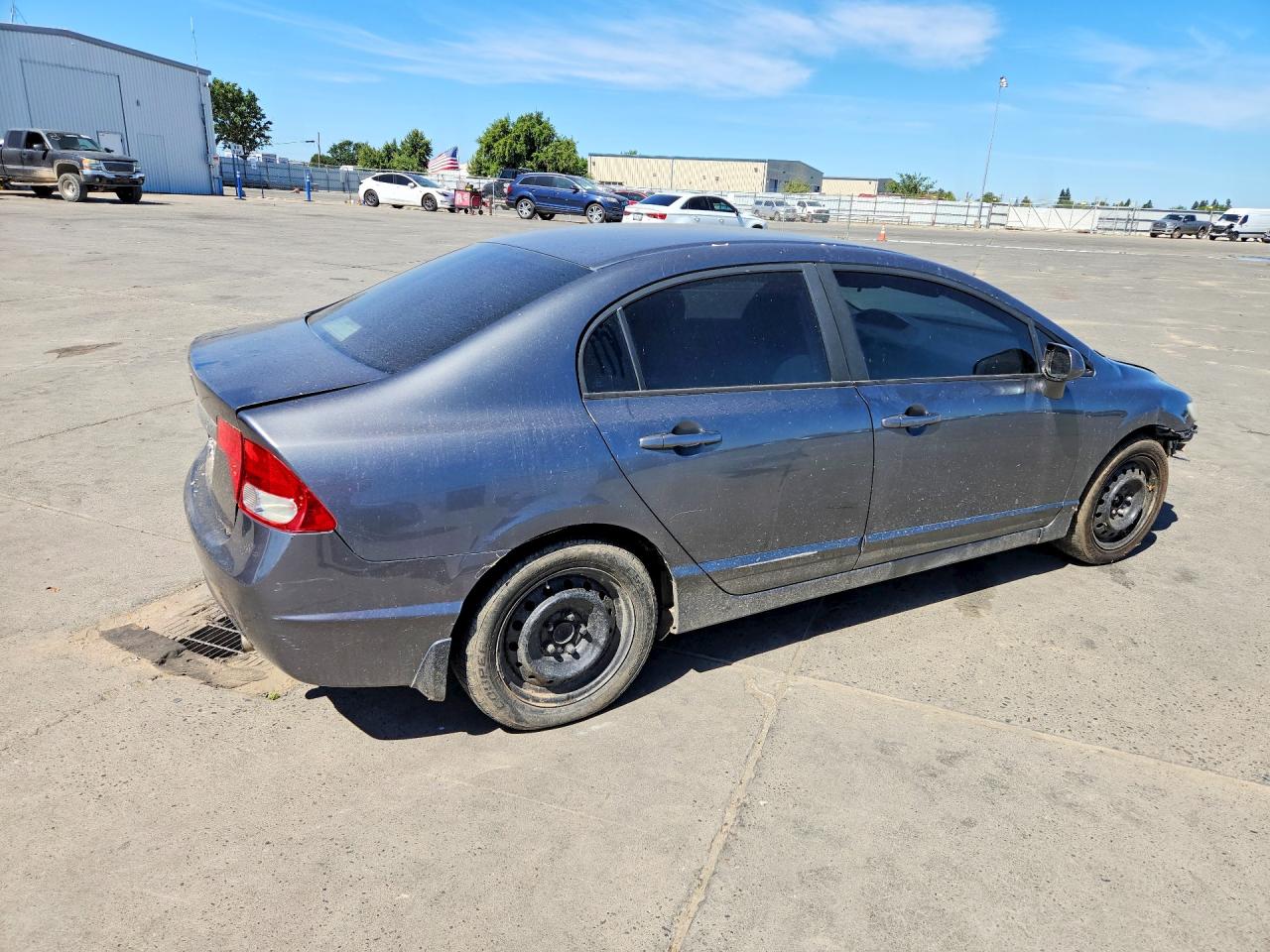2011 Honda Civic Charcoal vin: 19XFA1F52BE043300