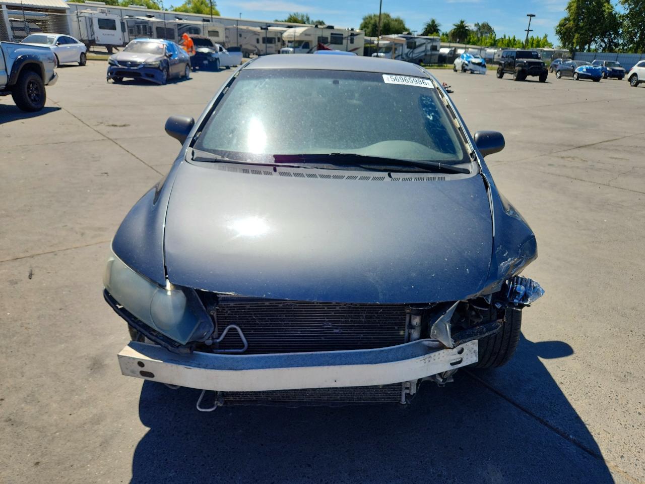 2011 Honda Civic Charcoal vin: 19XFA1F52BE043300