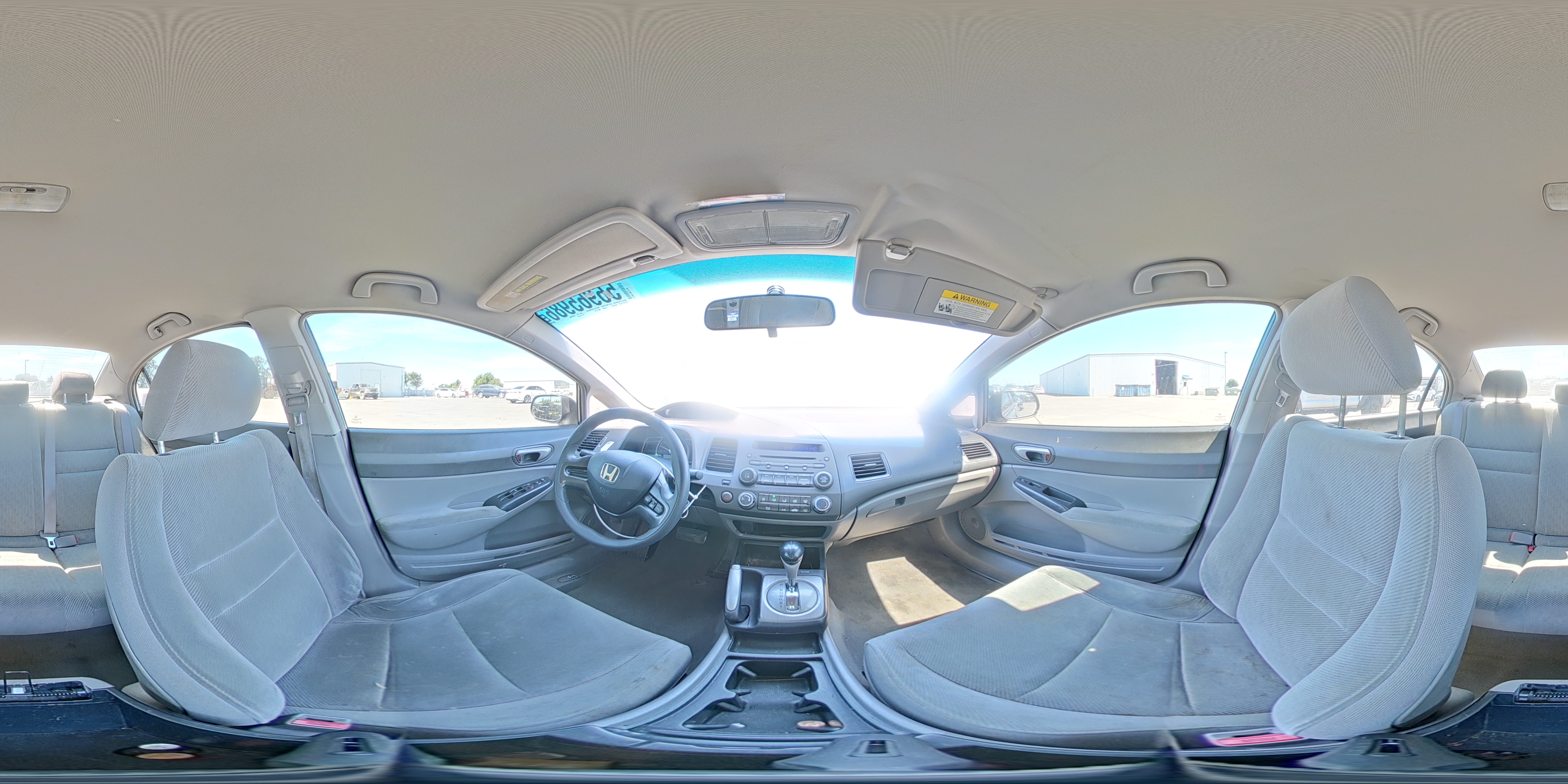 2011 Honda Civic Charcoal vin: 19XFA1F52BE043300