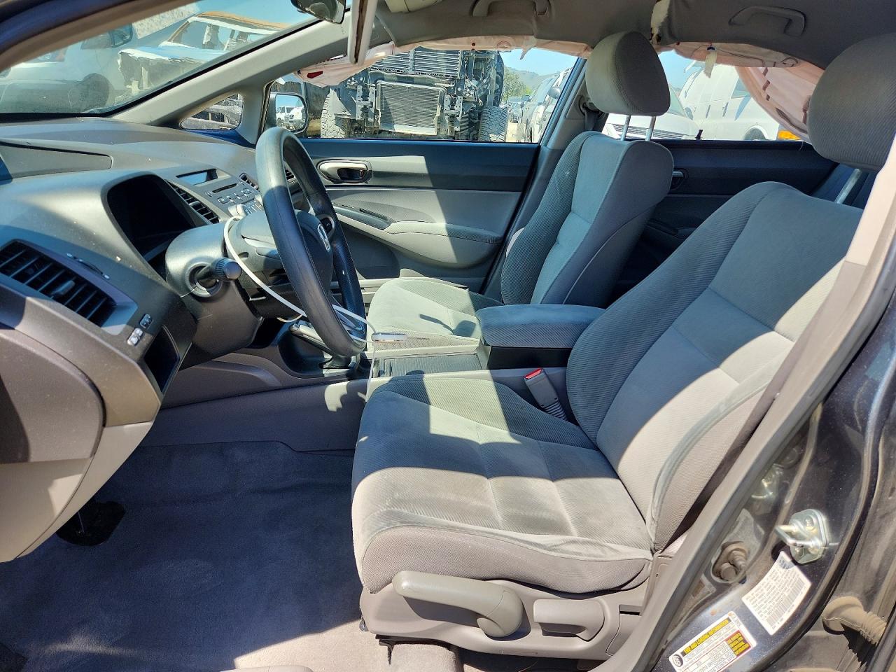 2011 Honda Civic Lx Gray vin: 19XFA1F52BE048125