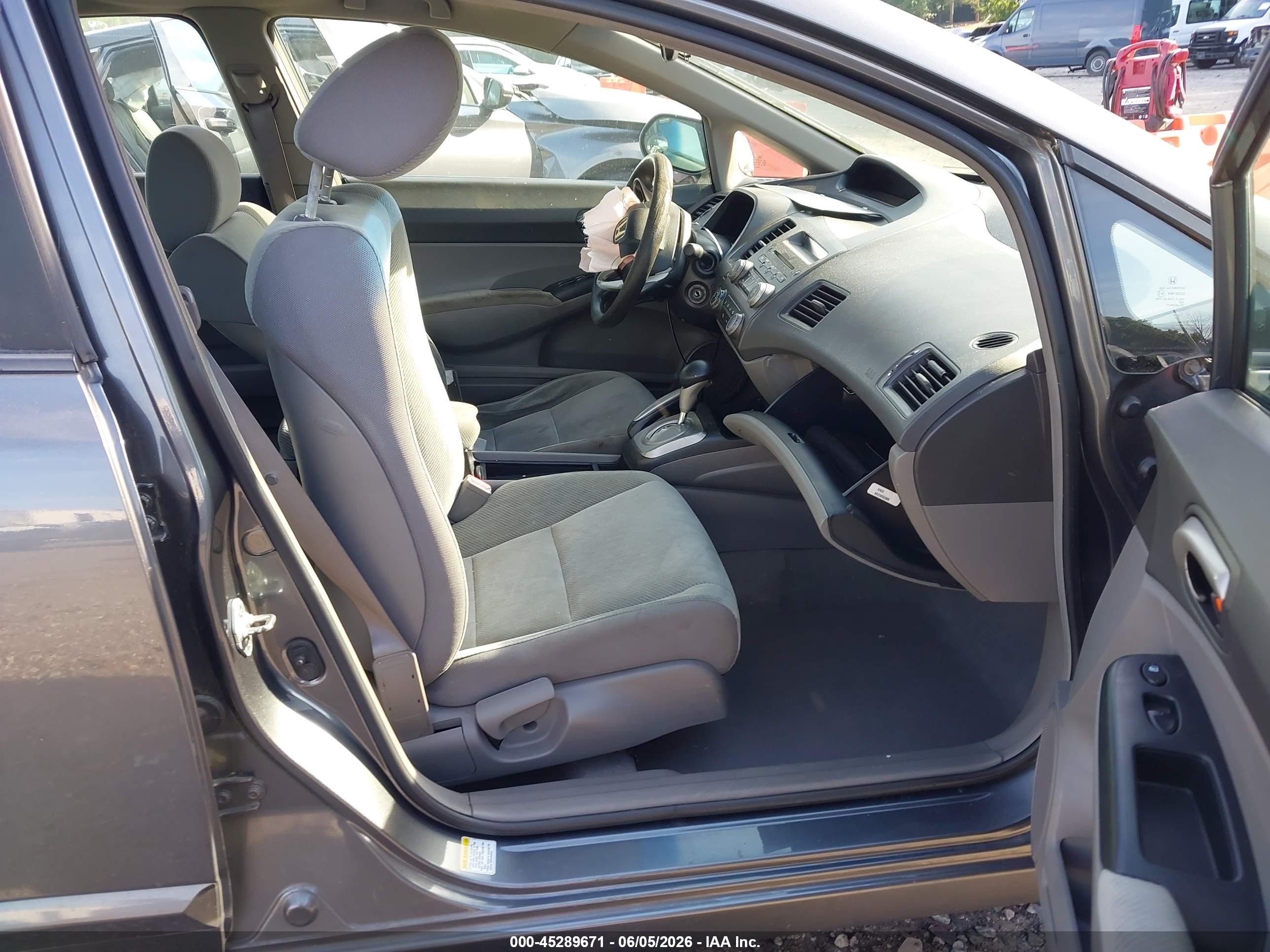 2011 Honda Civic Lx Gray vin: 19XFA1F52BE049162