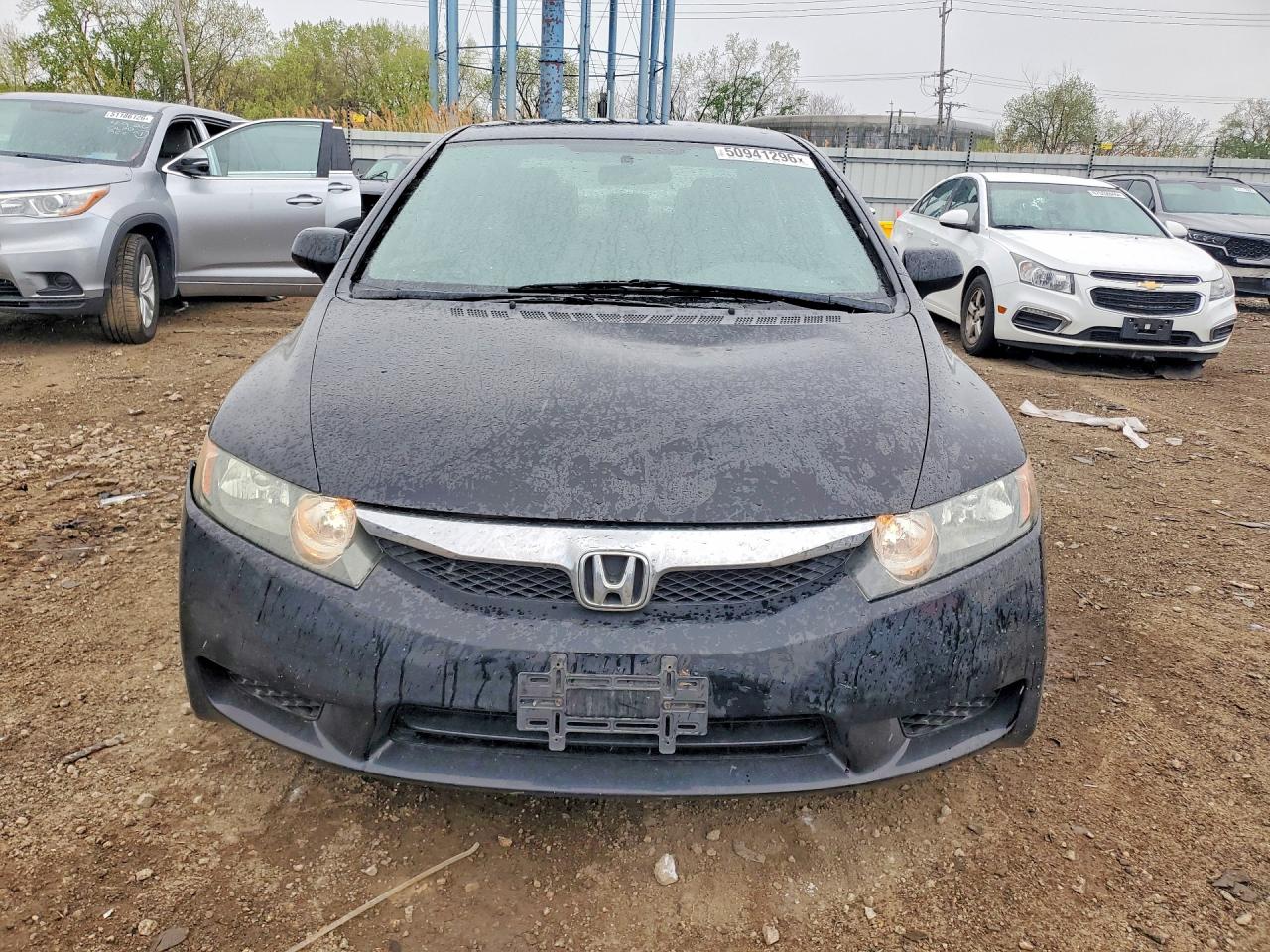 2010 Honda Civic Lx Черный vin: 19XFA1F53AE002818