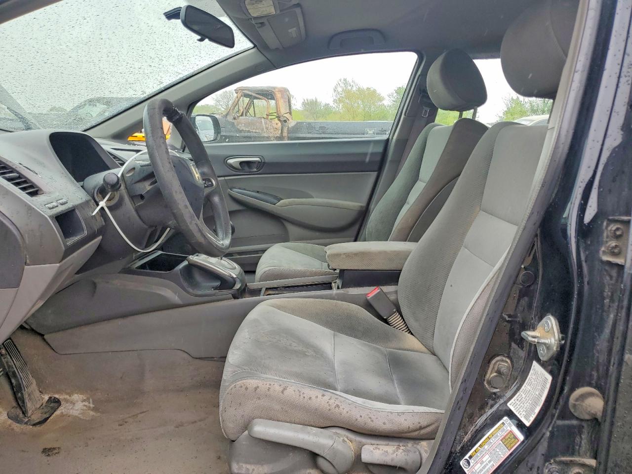 2010 Honda Civic Lx Черный vin: 19XFA1F53AE002818