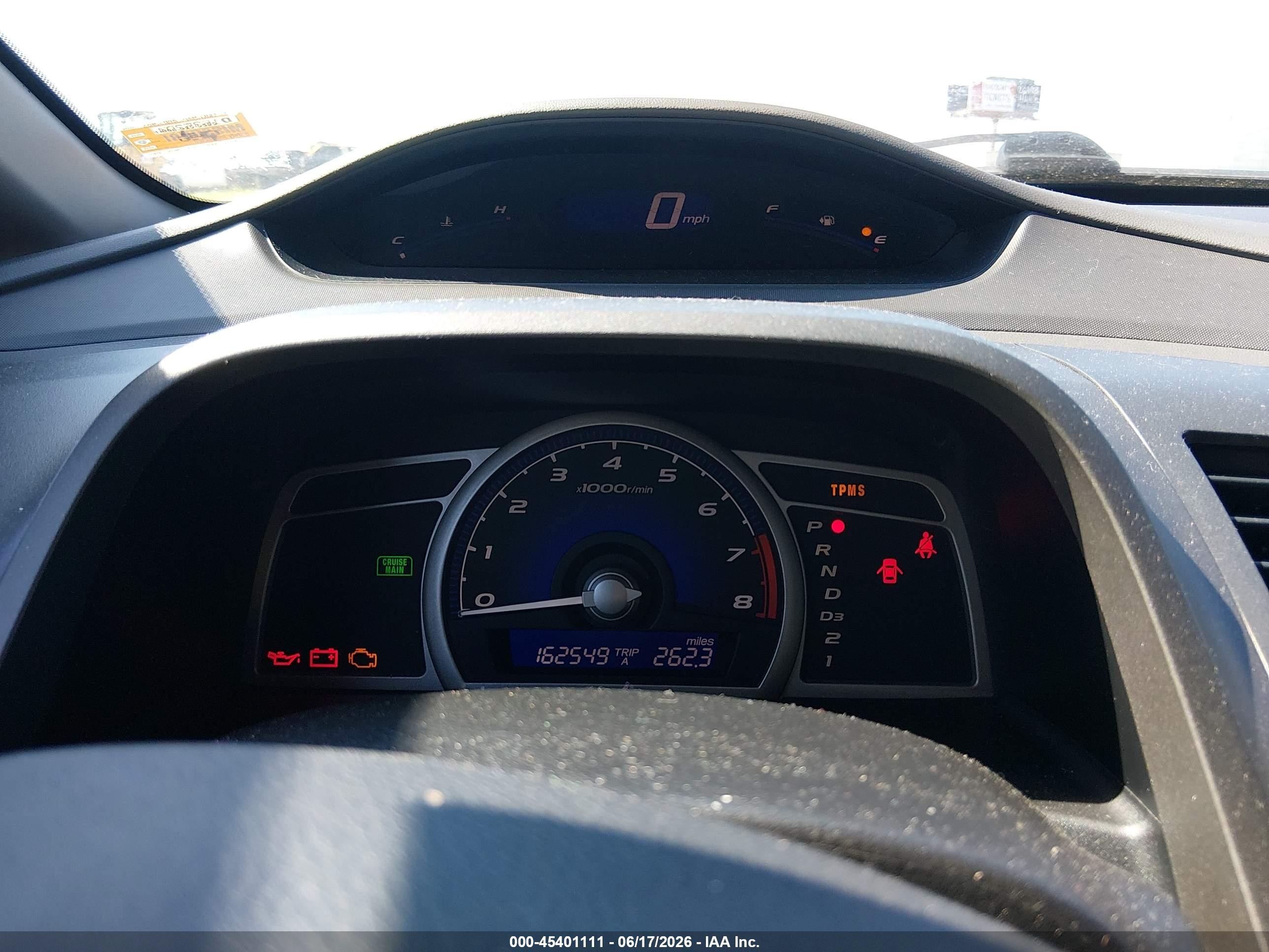 2010 Honda Civic Lx Blue vin: 19XFA1F53AE007890