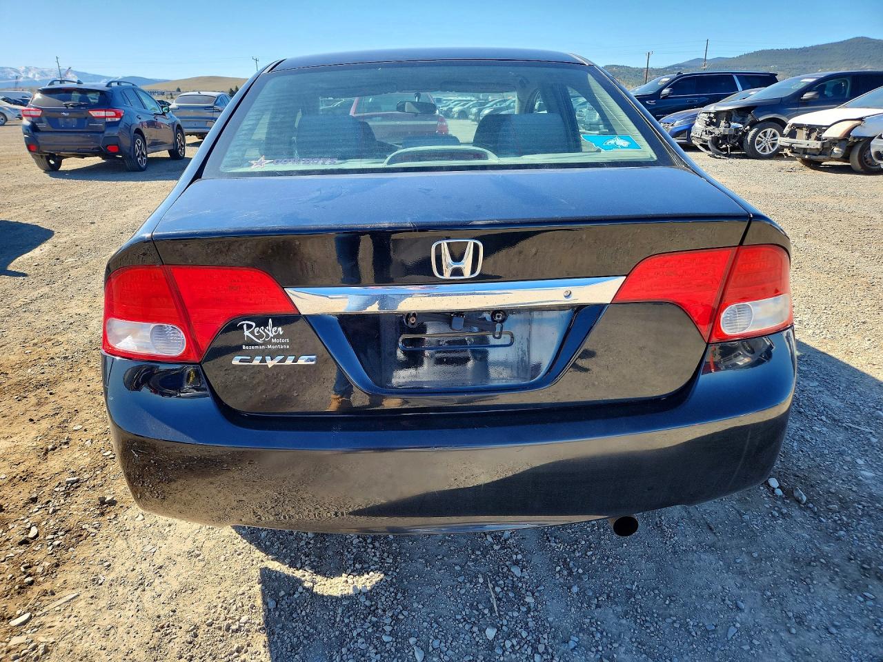 2010 Honda Civic Lx Black vin: 19XFA1F53AE024656