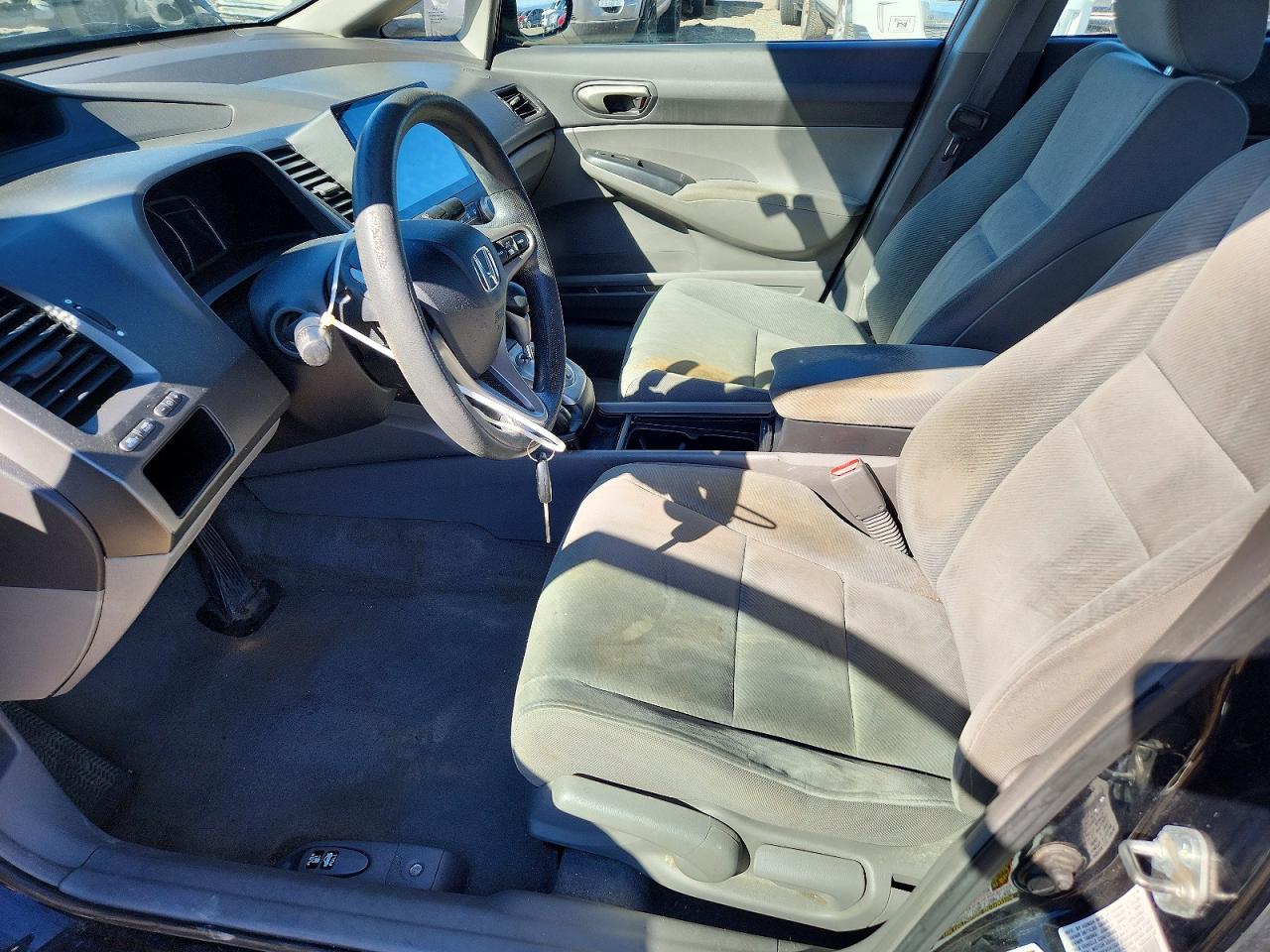 2010 Honda Civic Lx Black vin: 19XFA1F53AE024656
