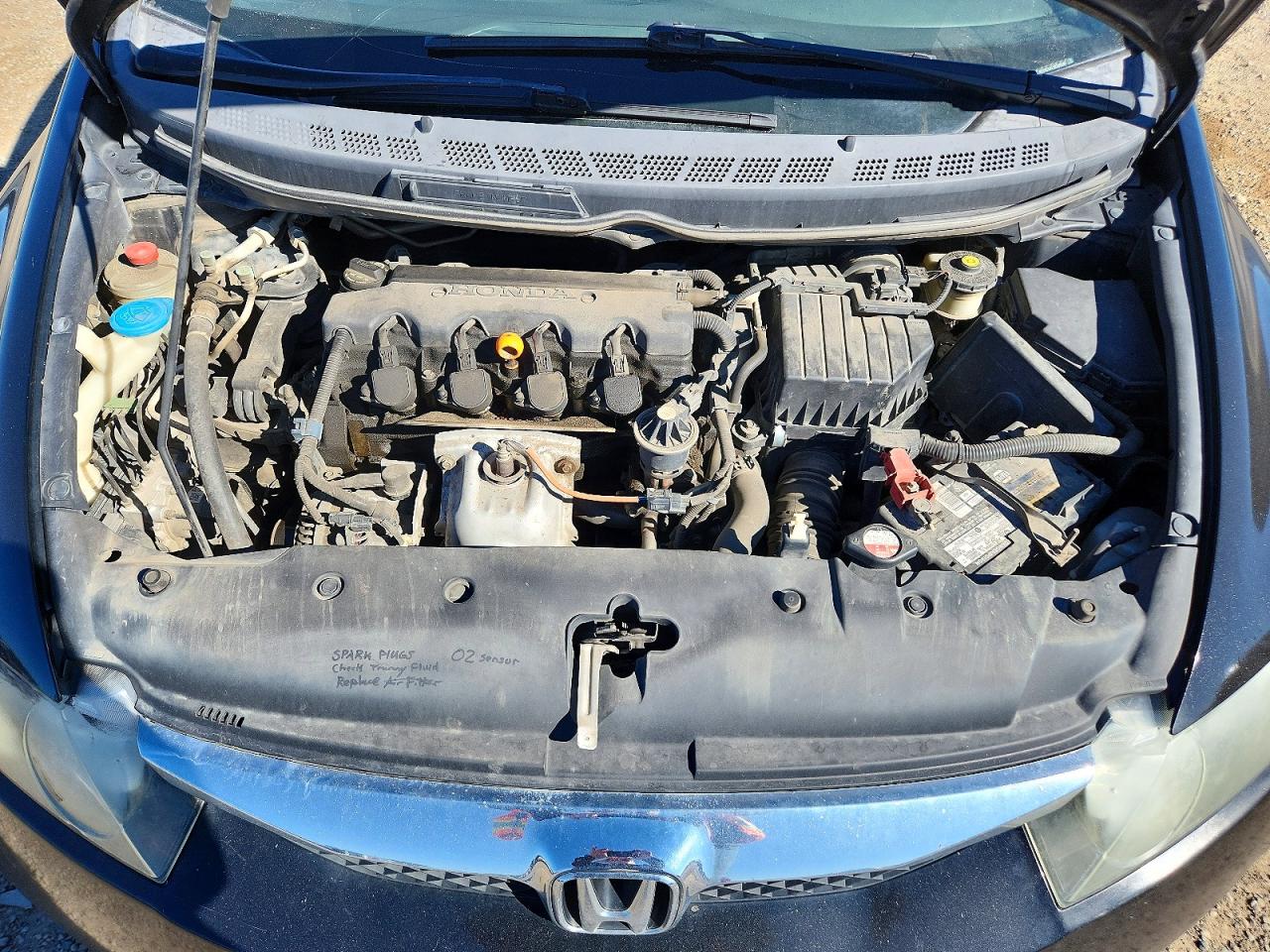 2010 Honda Civic Lx Black vin: 19XFA1F53AE024656