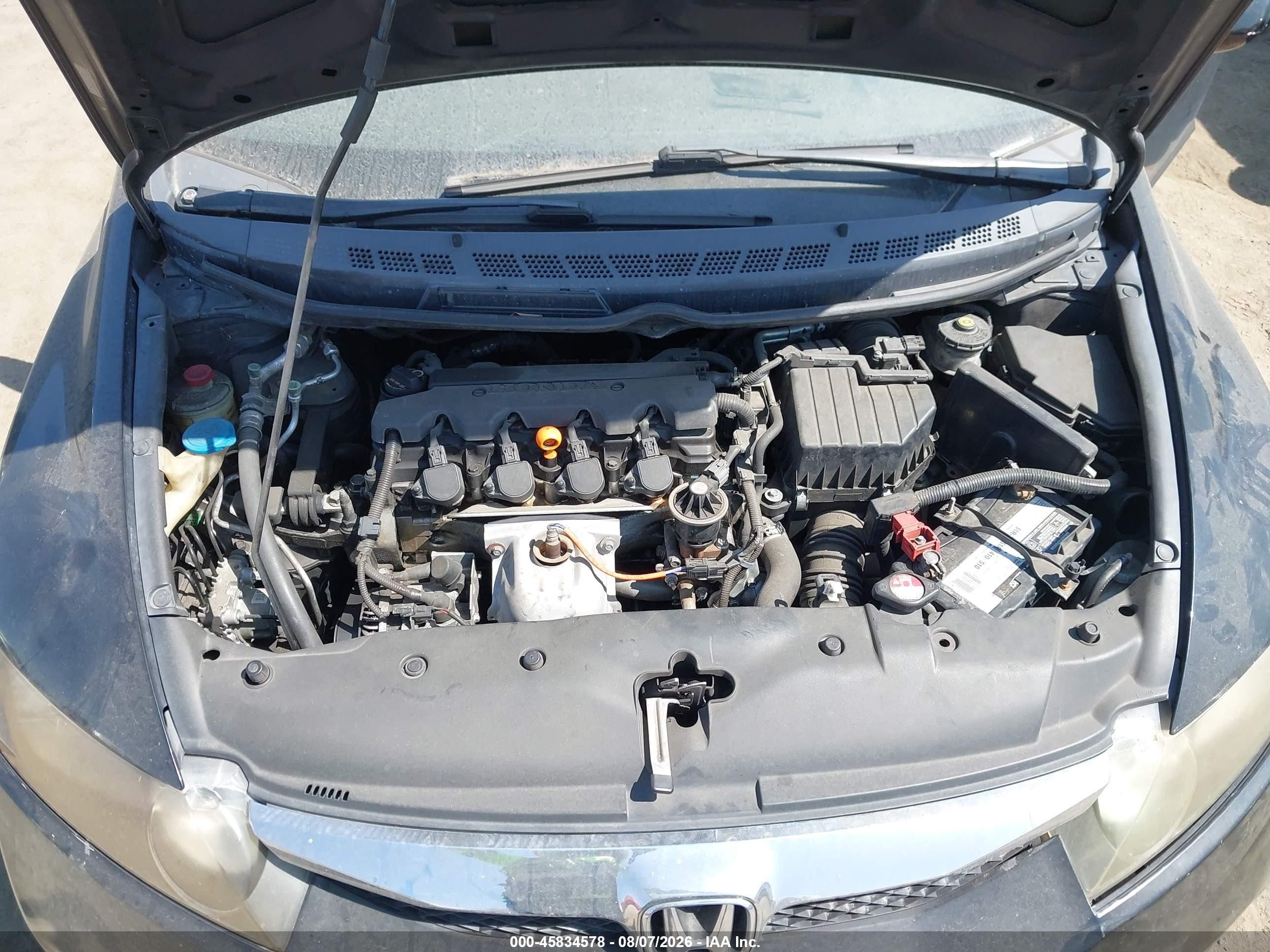 2010 Honda Civic Lx Black vin: 19XFA1F53AE046270