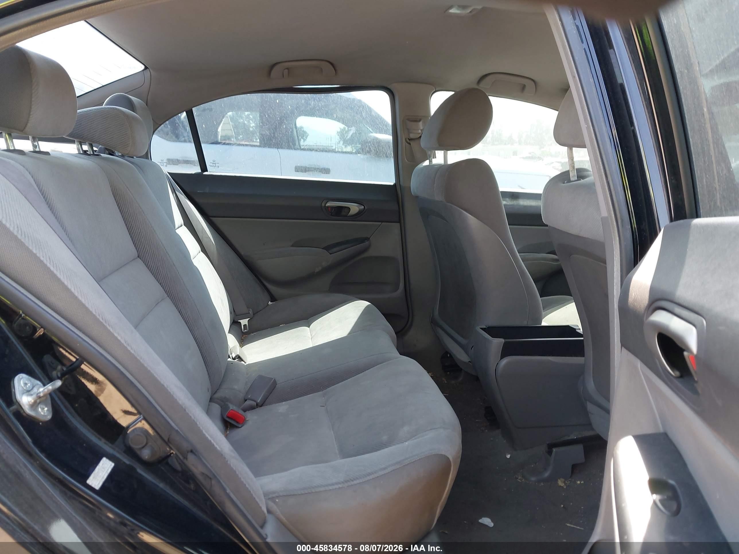 2010 Honda Civic Lx Black vin: 19XFA1F53AE046270