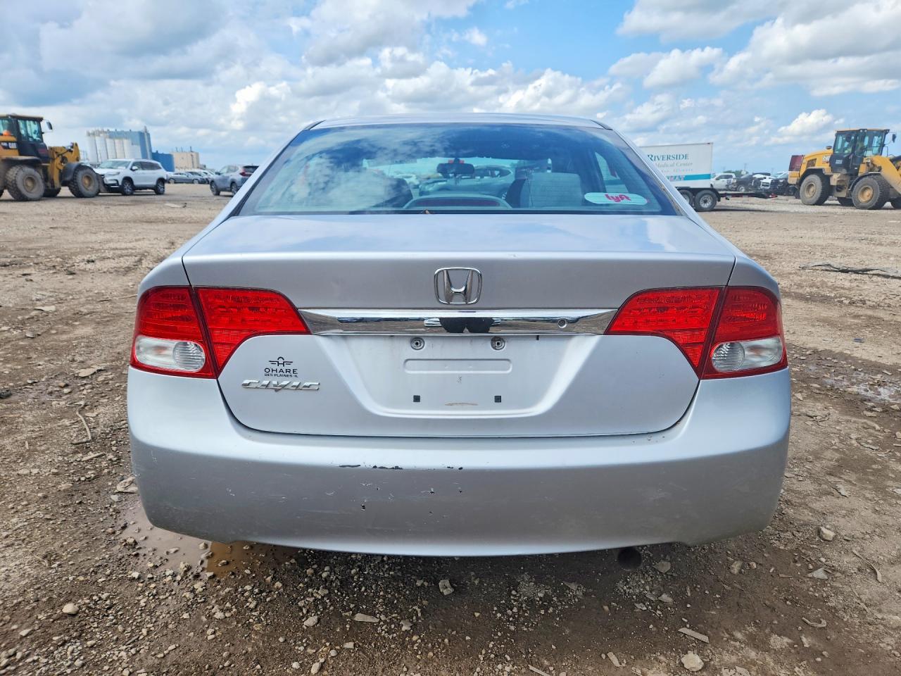 2010 Honda Civic Lx Silver vin: 19XFA1F53AE046544
