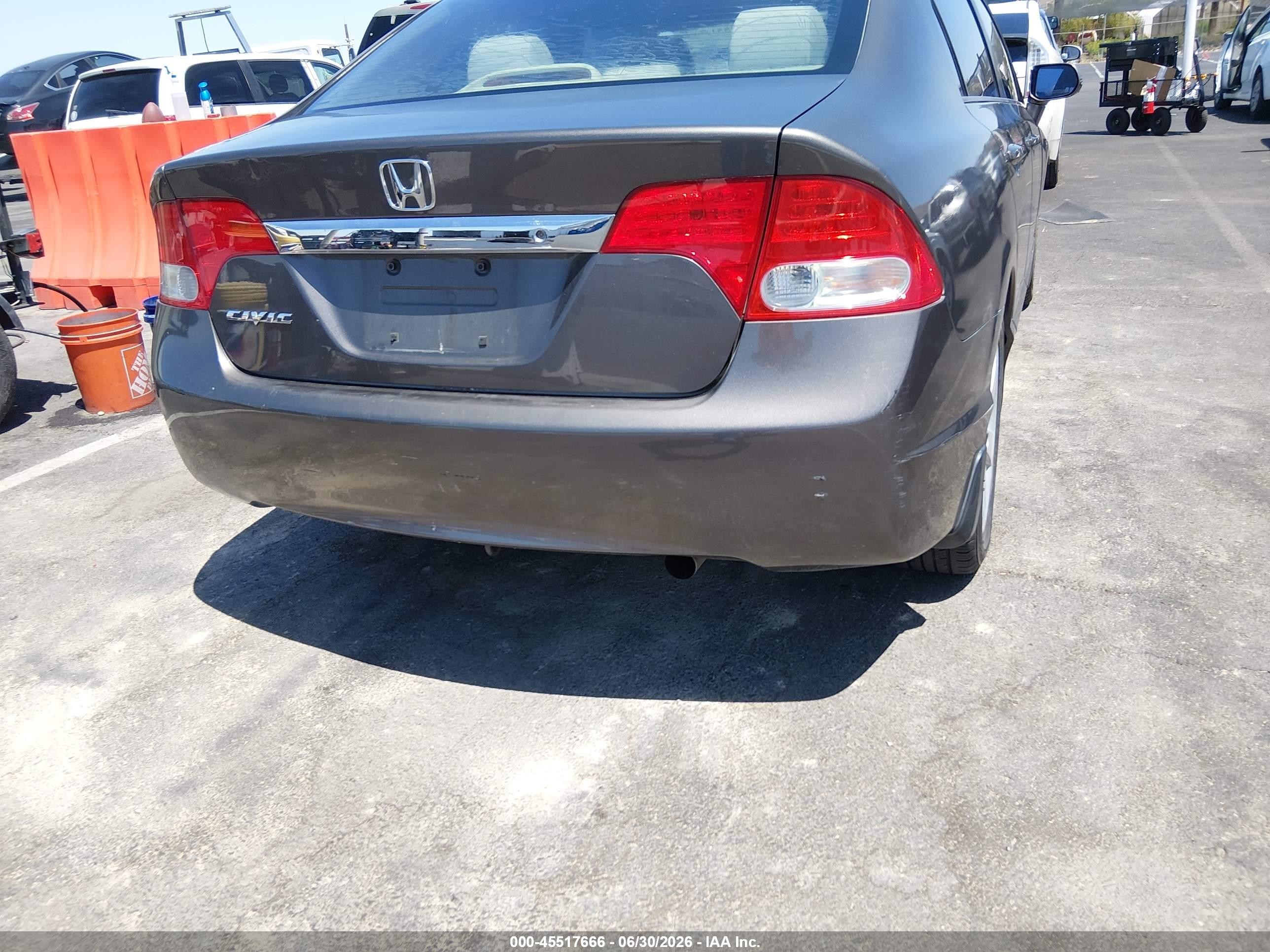 2010 Honda Civic Lx Gray vin: 19XFA1F53AE050108
