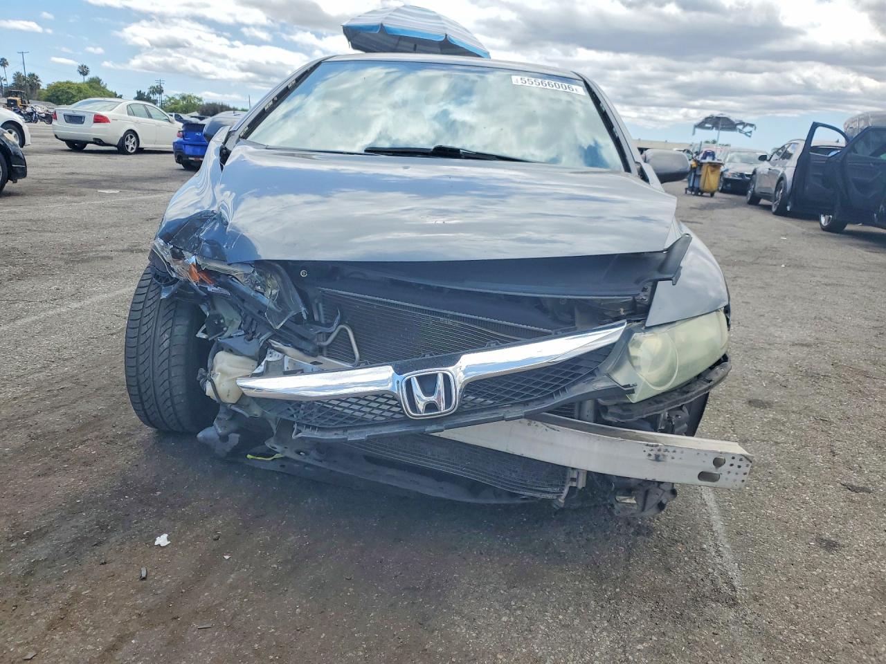 2010 Honda Civic Lx Серый vin: 19XFA1F53AE053901